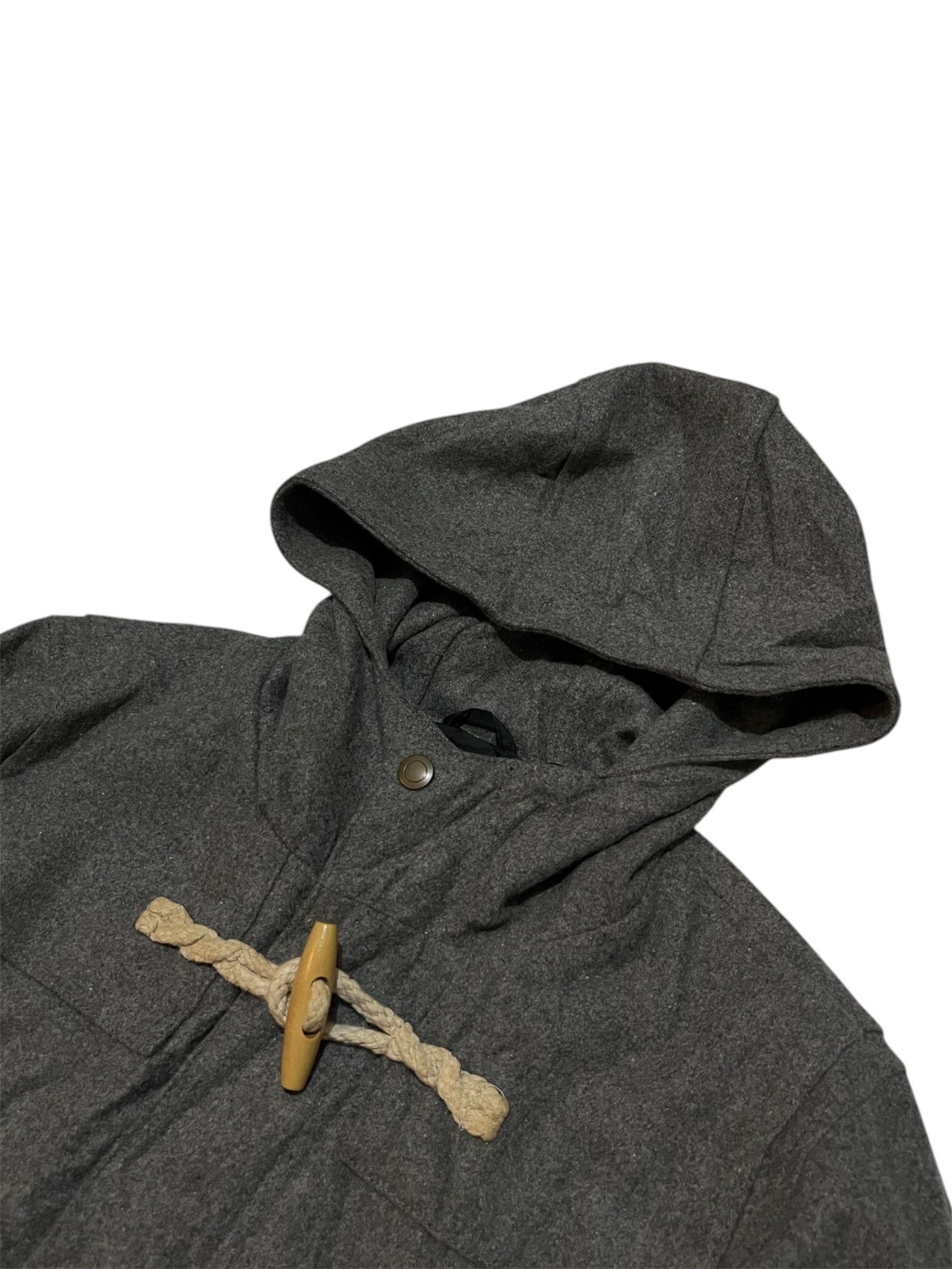 Japanese Brand Louis Chavlon Japanese Wool Short Duffle Hooded Size US M / EU 48-50 / 2 - 2 Thumbnail