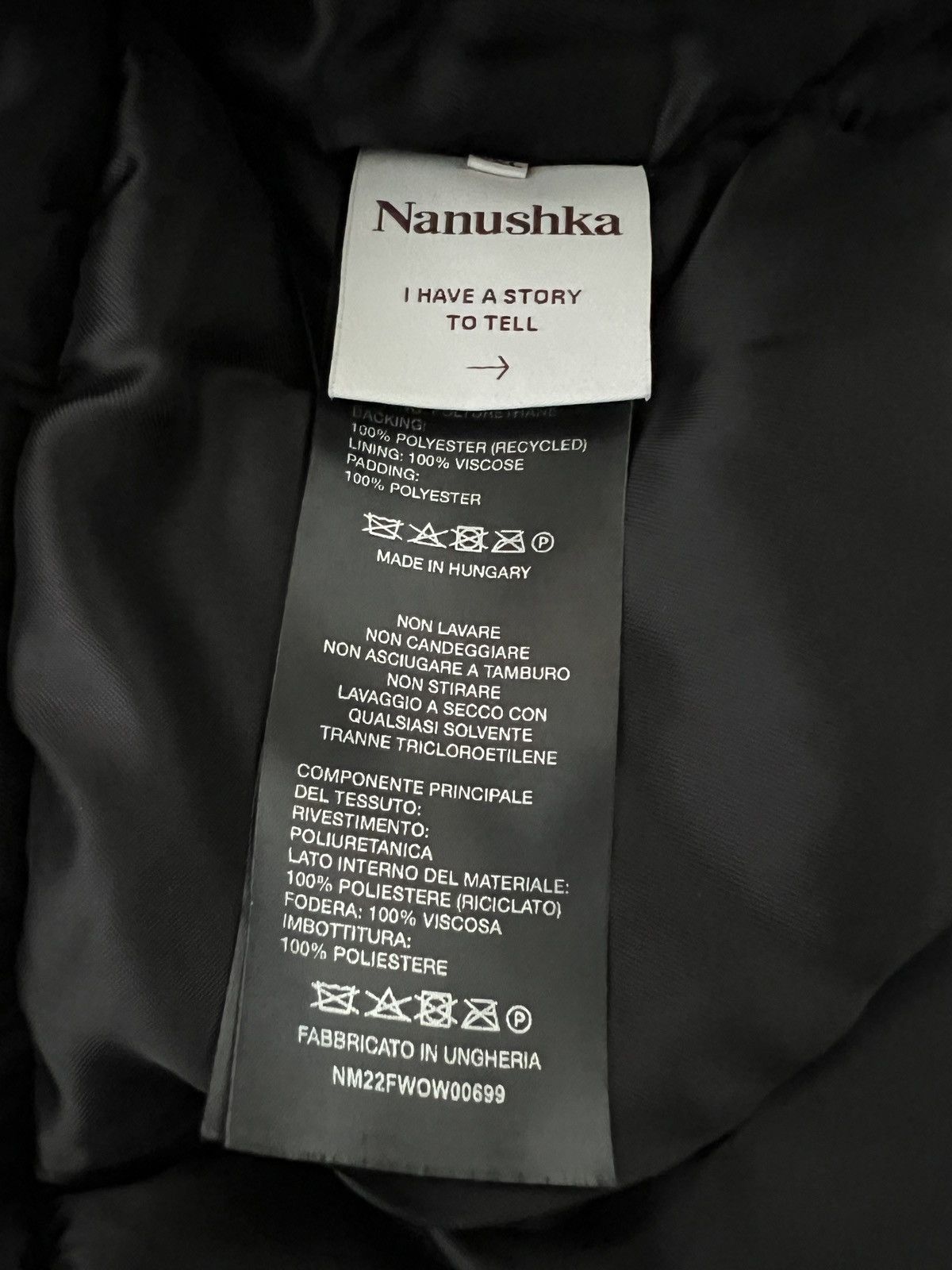 Nanushka Nanushka Oversized Rounded Bomber Jacket Size US XL / EU 56 / 4 - 7 Thumbnail