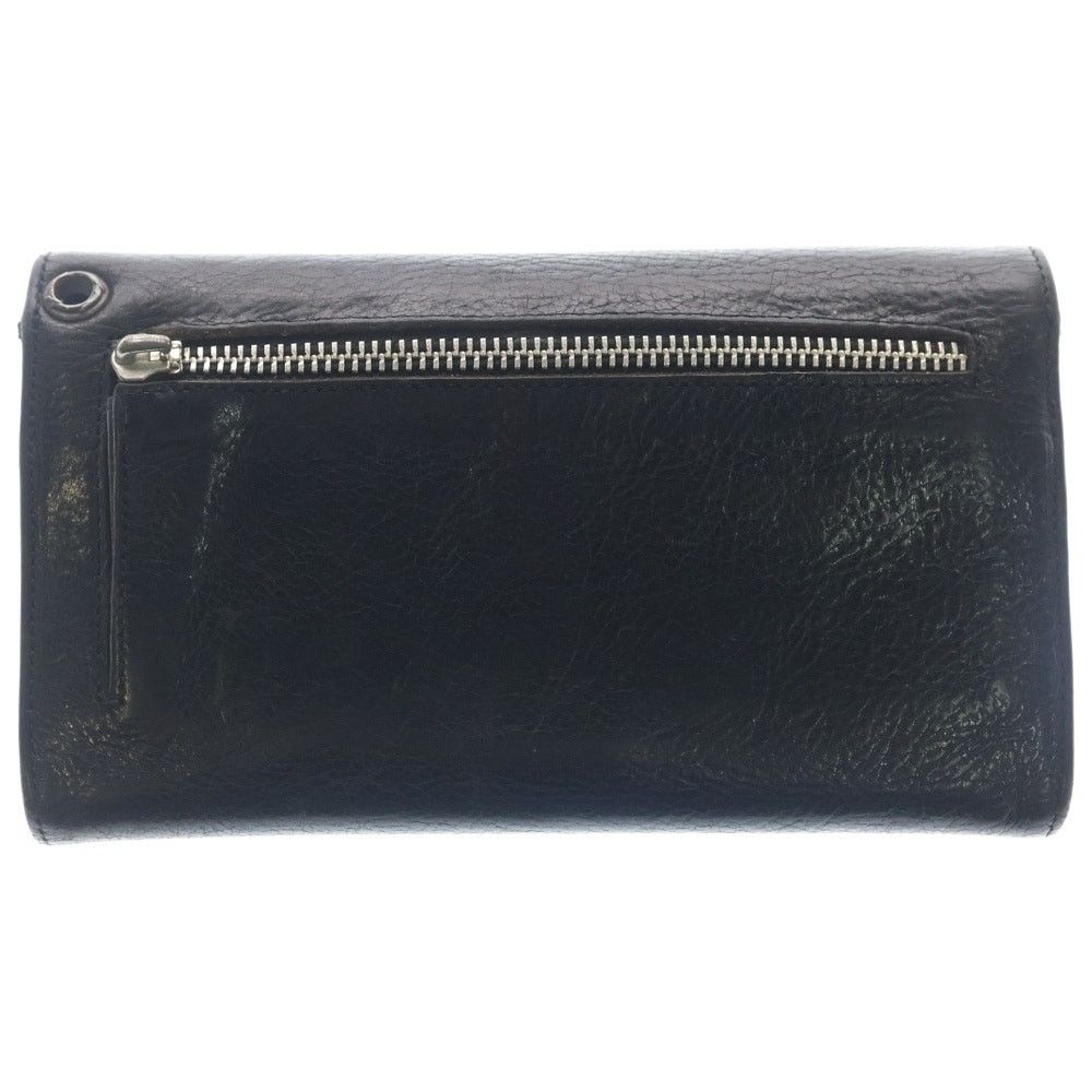 Chrome Hearts Chrome Hearts Wave Leather Wallet Black Size ONE SIZE - 2 Thumbnail