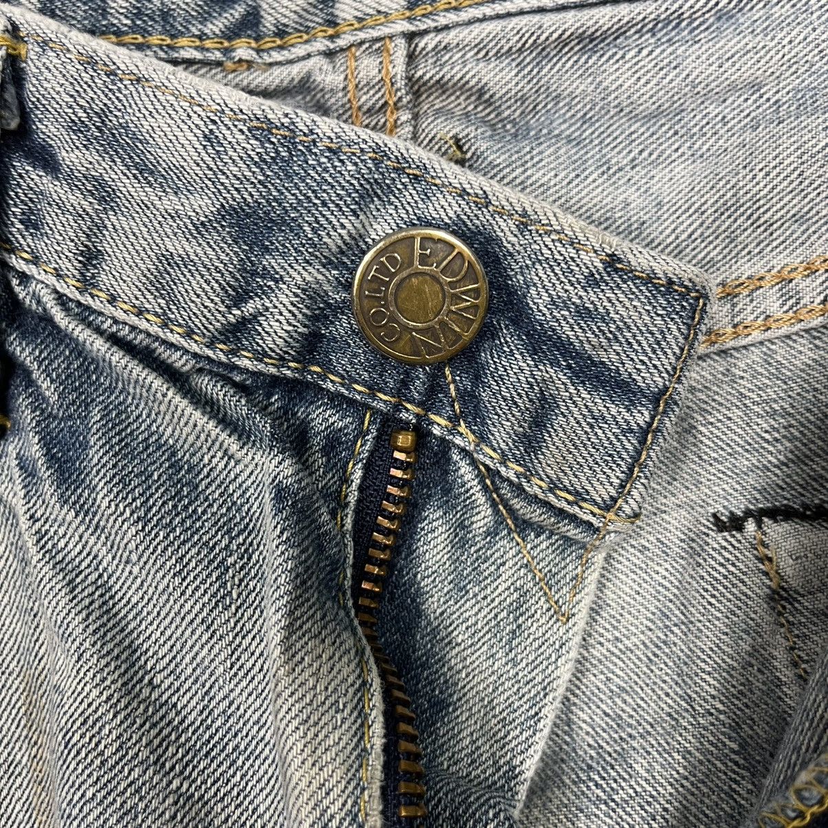 Edwin Vintage Edwin Japan Distressed Redline Denim Jeans Size US 32 / EU 48 - 17 Thumbnail