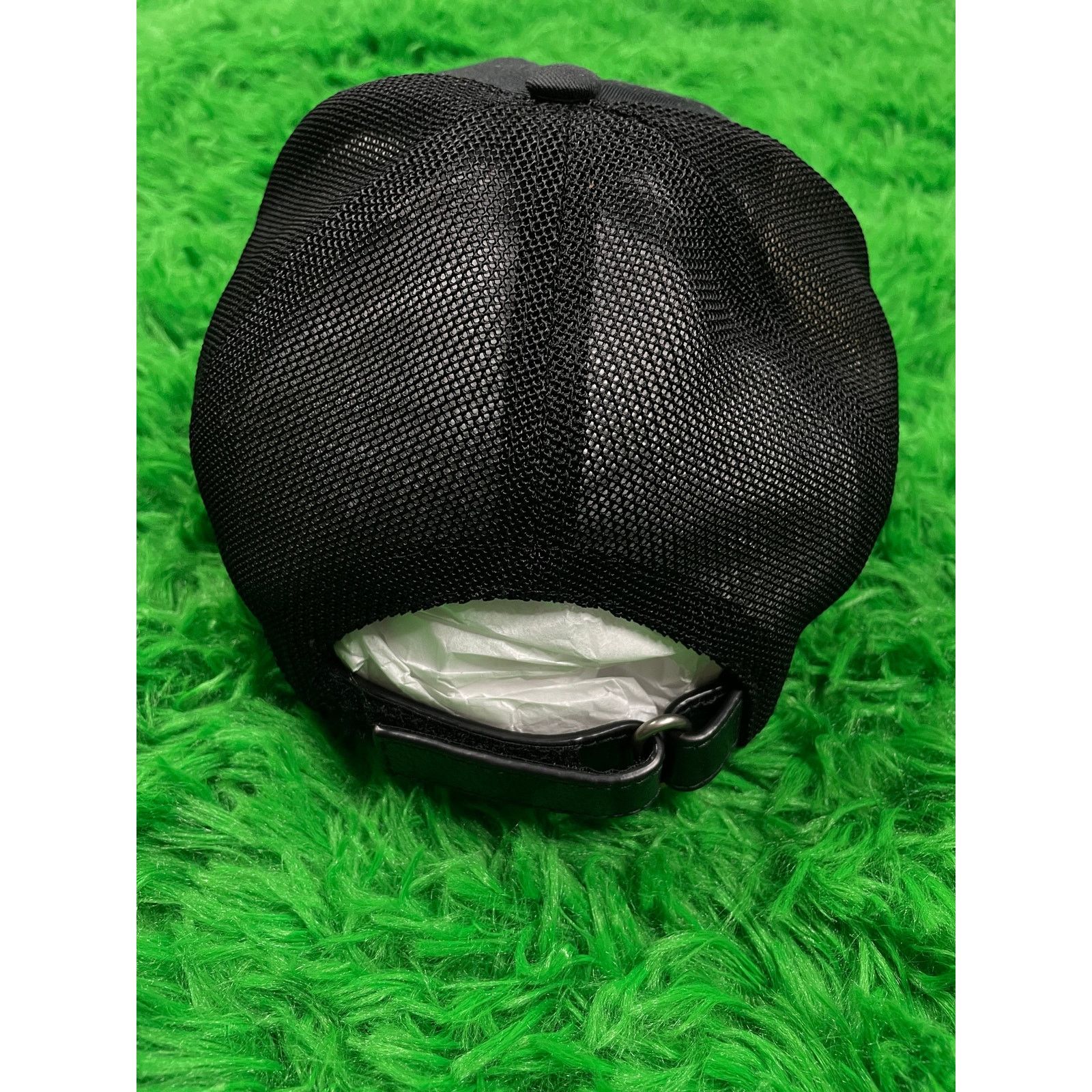 Gucci Gucci Cap Black Red Medium Used Size ONE SIZE - 2 Thumbnail