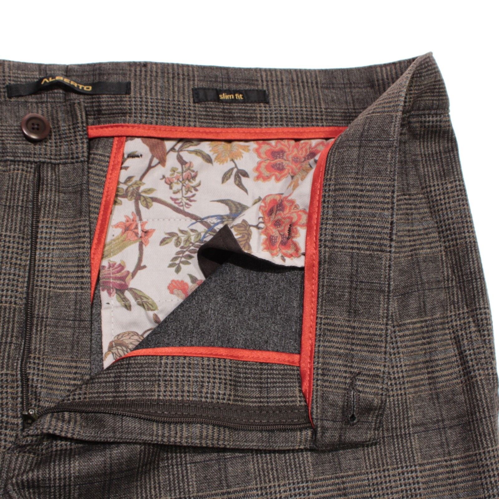 Alberto ALBERTO New with tags Dress Pants Size 38 US In Gray Size US 38 / EU 54 - 3 Thumbnail