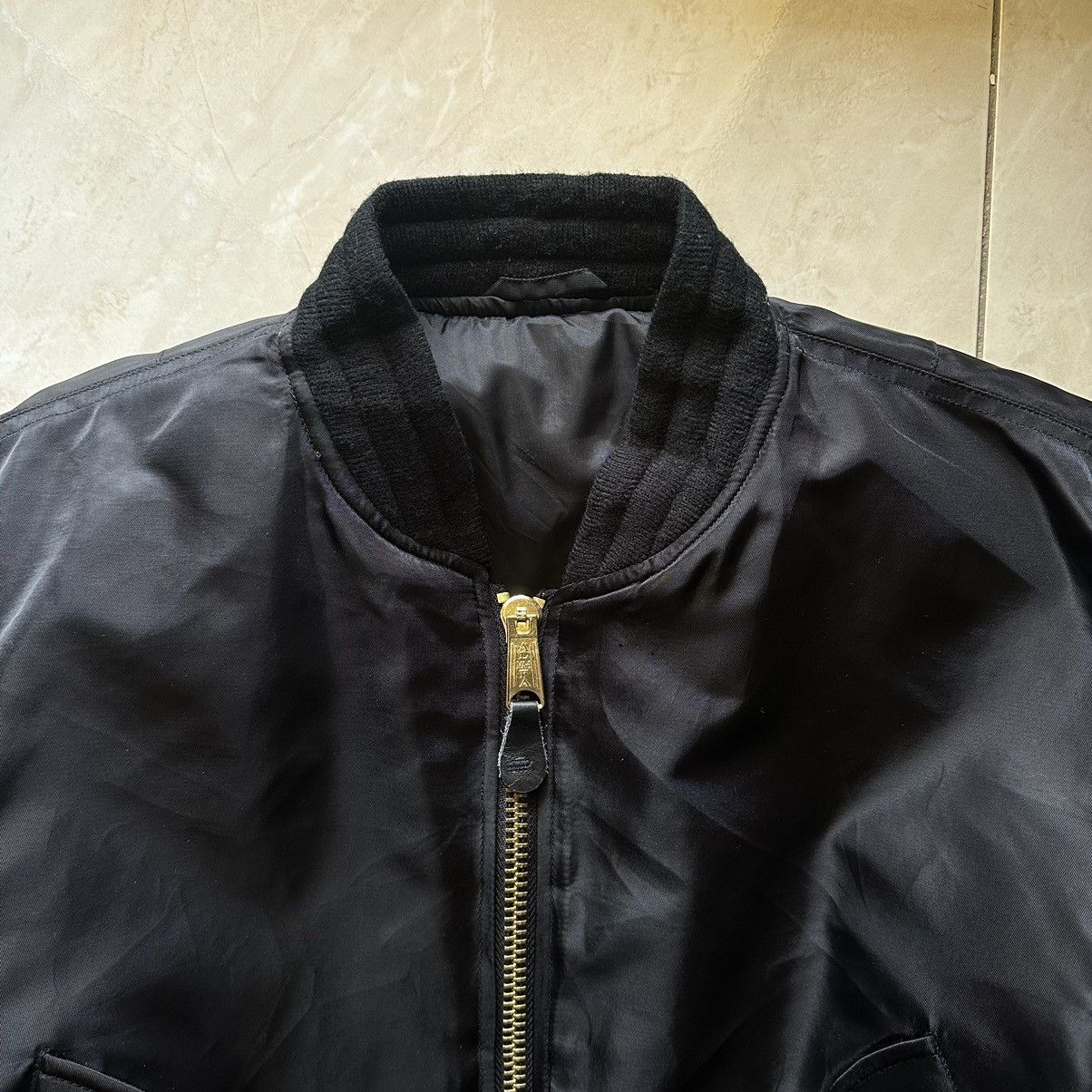Affliction × Alpha Industries × If Six Was Nine ALFA MA-1 Flyers Women Jacket Size M / US 6-8 / IT 42-44 - 2 Thumbnail