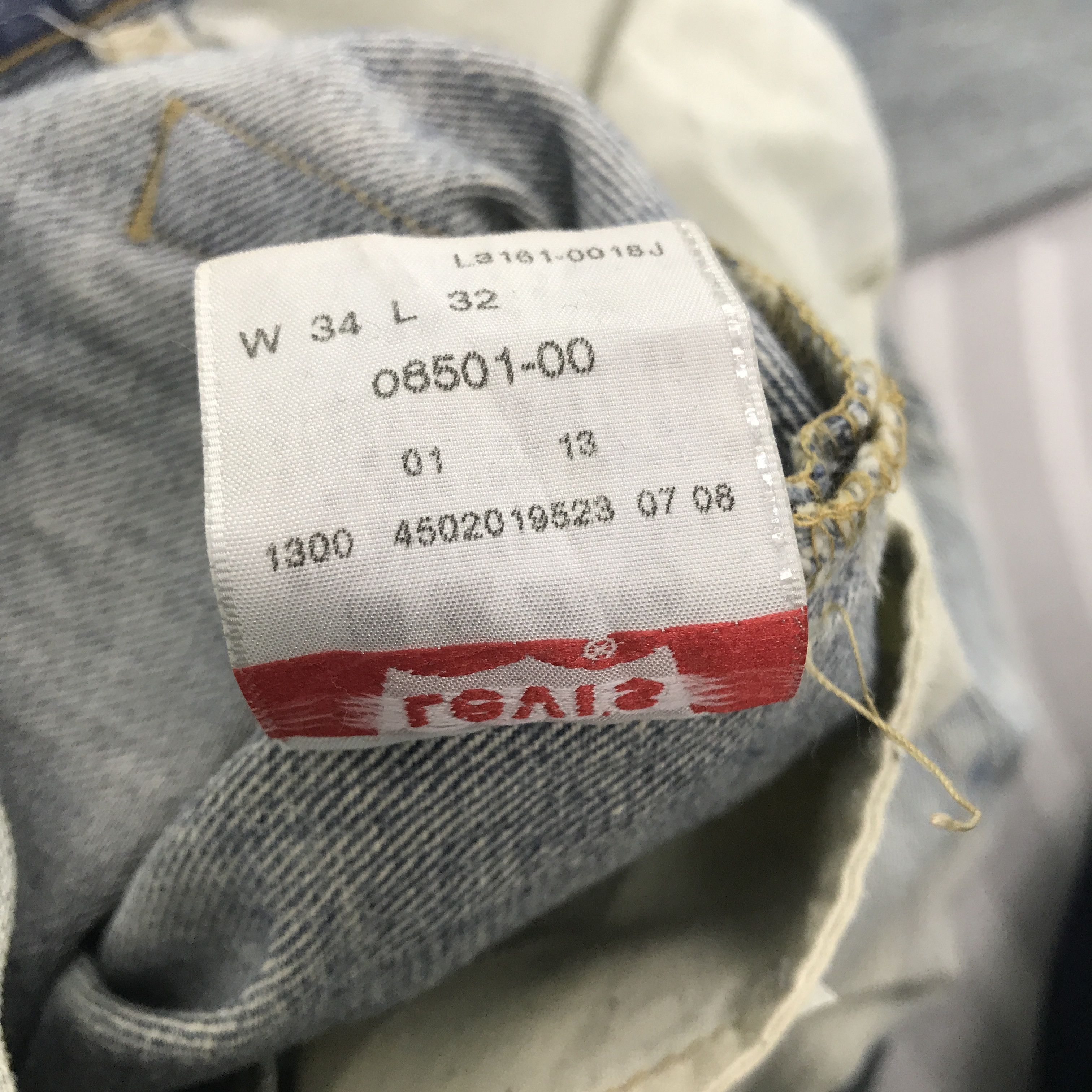 Levi's Vintage Levi's 501 Distressed rusty style Denim jeans Size US 32 / EU 48 - 14 Thumbnail