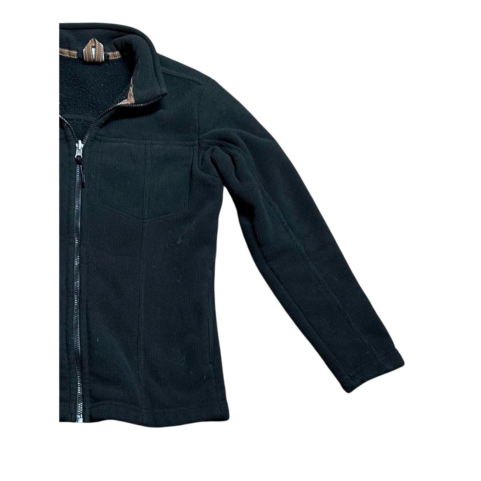 Patagonia Patagonia Synchilla Black Fleece Full Zip Jacket Women's Medium Outdoors Jacket Size M / US 6-8 / IT 42-44 - 3 Thumbnail