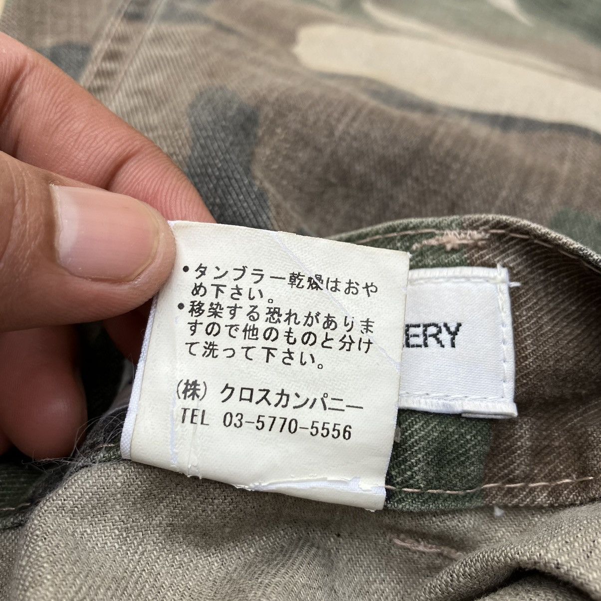 Japanese Brand EHYPHEN WORLD GALLERY SHORT UNIQUE CARGO PANTS Size US 32 / EU 48 - 7 Thumbnail