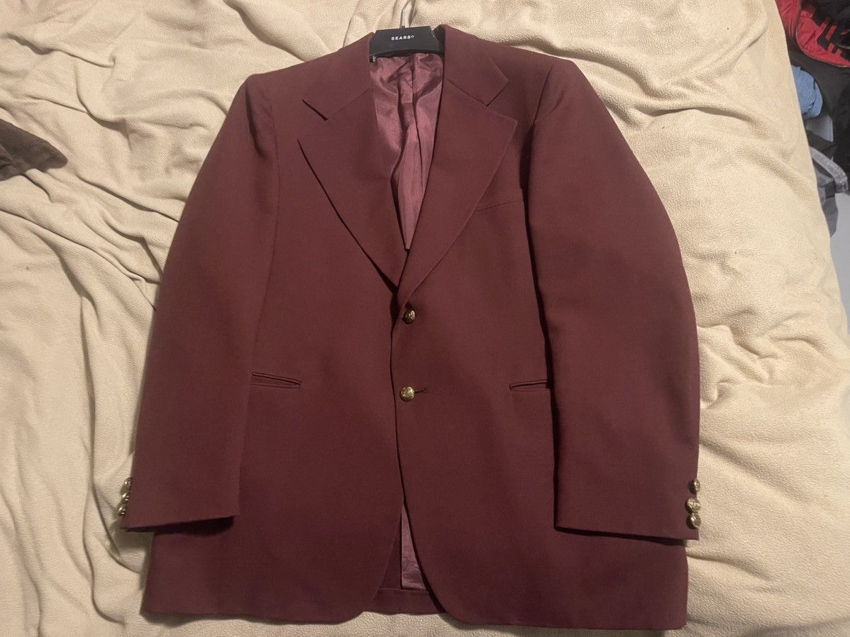 McGregor Vintage 1970s McGregor Union-Made Wool Blazer Made in Canada Size 40L - 3 Thumbnail