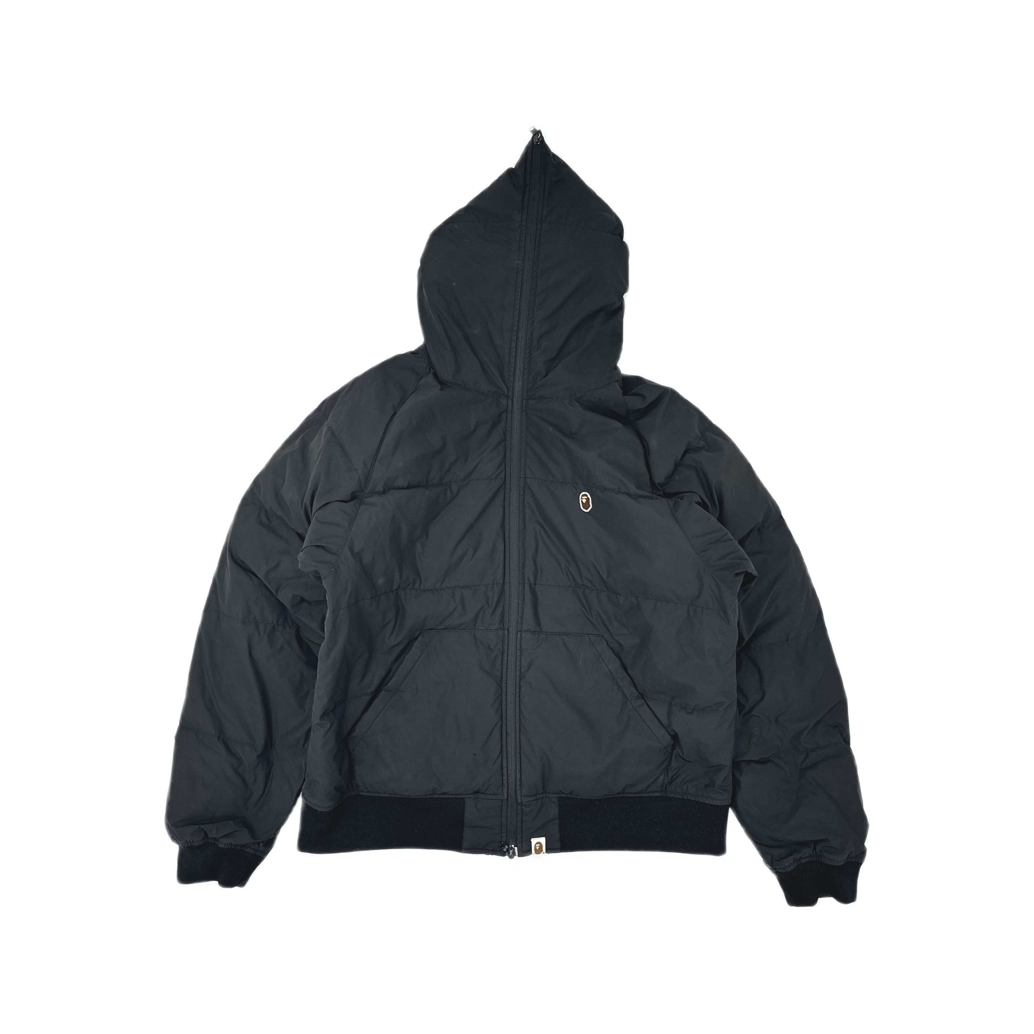 Bape A Bathing Ape Embroidered Logo Puffer Jacket Size XL Size US XL / EU 56 / 4 - 1 Thumbnail