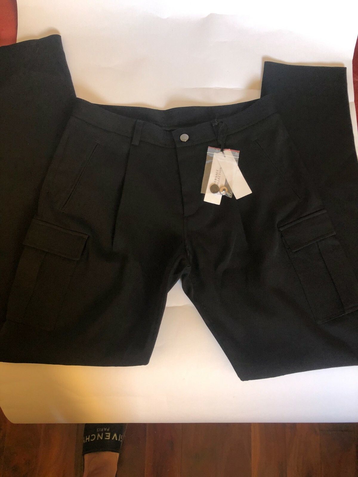 Versace Versace Black Casual Cargo Pants 46 EU Made in Italy Size US 30 / EU 46 - 3 Thumbnail