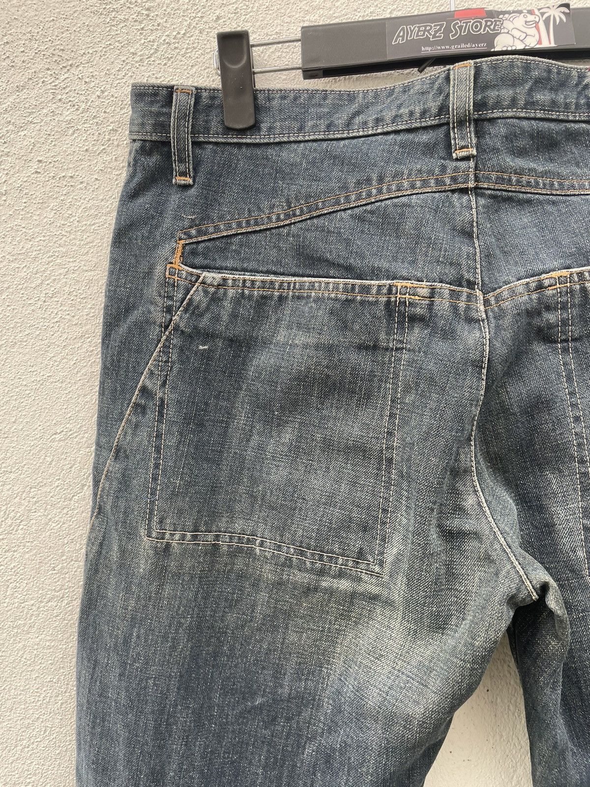 If Six Was Nine × Marithe + Francois Girbaud Marithe Francois Girbaud Repair Jeans Size US 32 / EU 48 - 12 Thumbnail