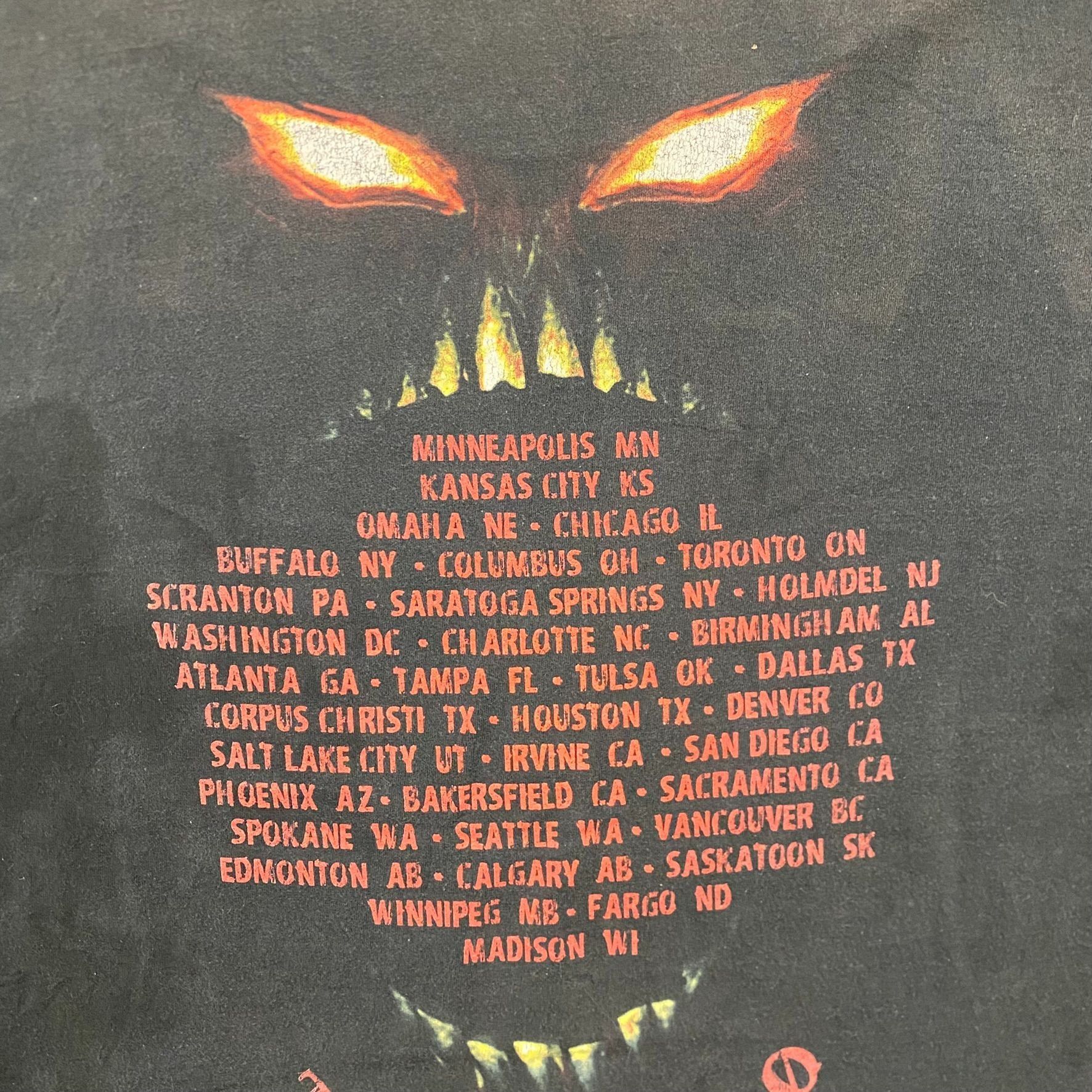 Band Tees Vintage Y2K Sun Faded Disturbed Heavy Metal Rock Band Tee Size US XL / EU 56 / 4 - 8 Thumbnail