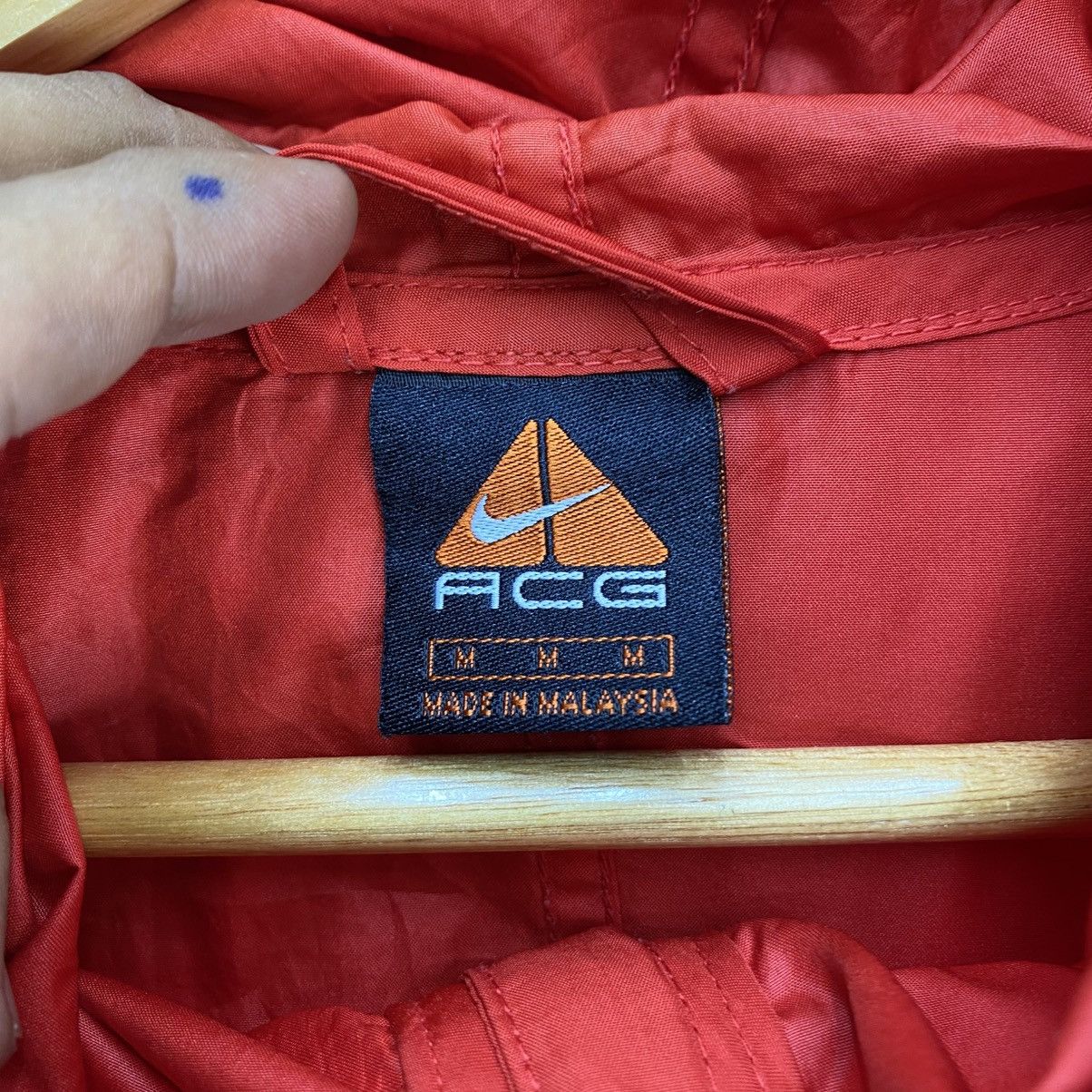 Nike ACG 🫶 vintage Nike ACG nylon anorak Two Tone jacket Size US M / EU 48-50 / 2 - 6 Thumbnail