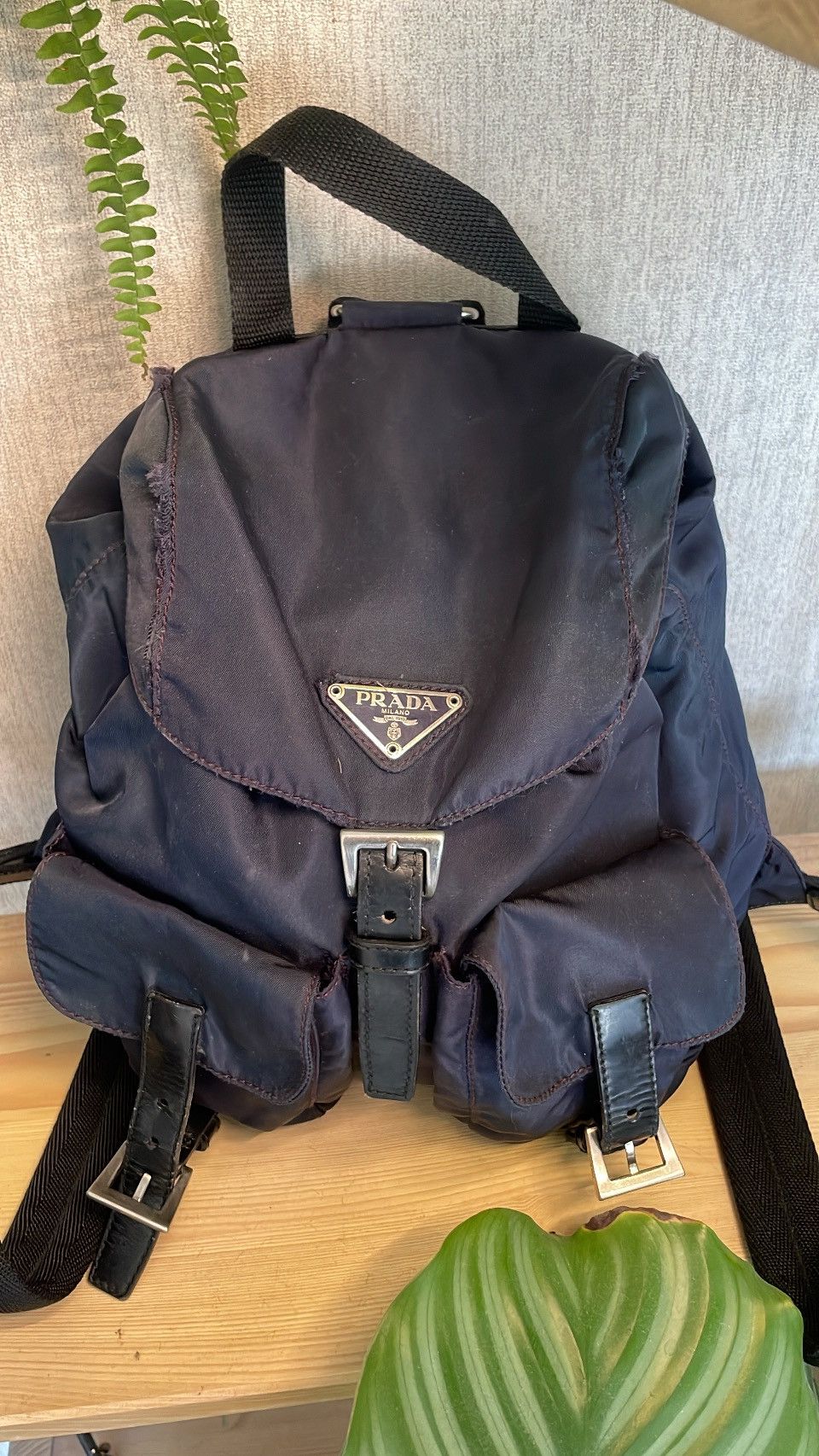 Prada Prada nylon vela mini backpack iconic vintage luxury piece Size ONE SIZE - 3 Thumbnail
