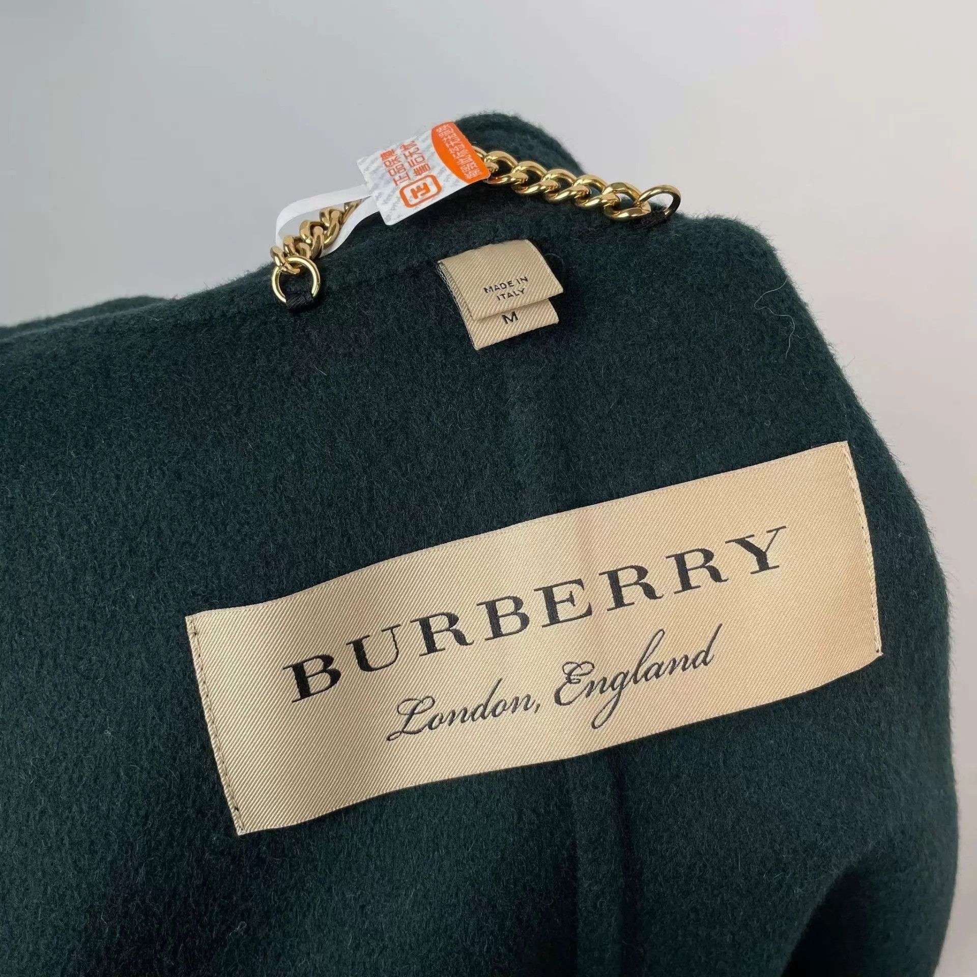 Burberry Burberry Cashmere Cape Green M Size M / US 6-8 / IT 42-44 - 3 Thumbnail