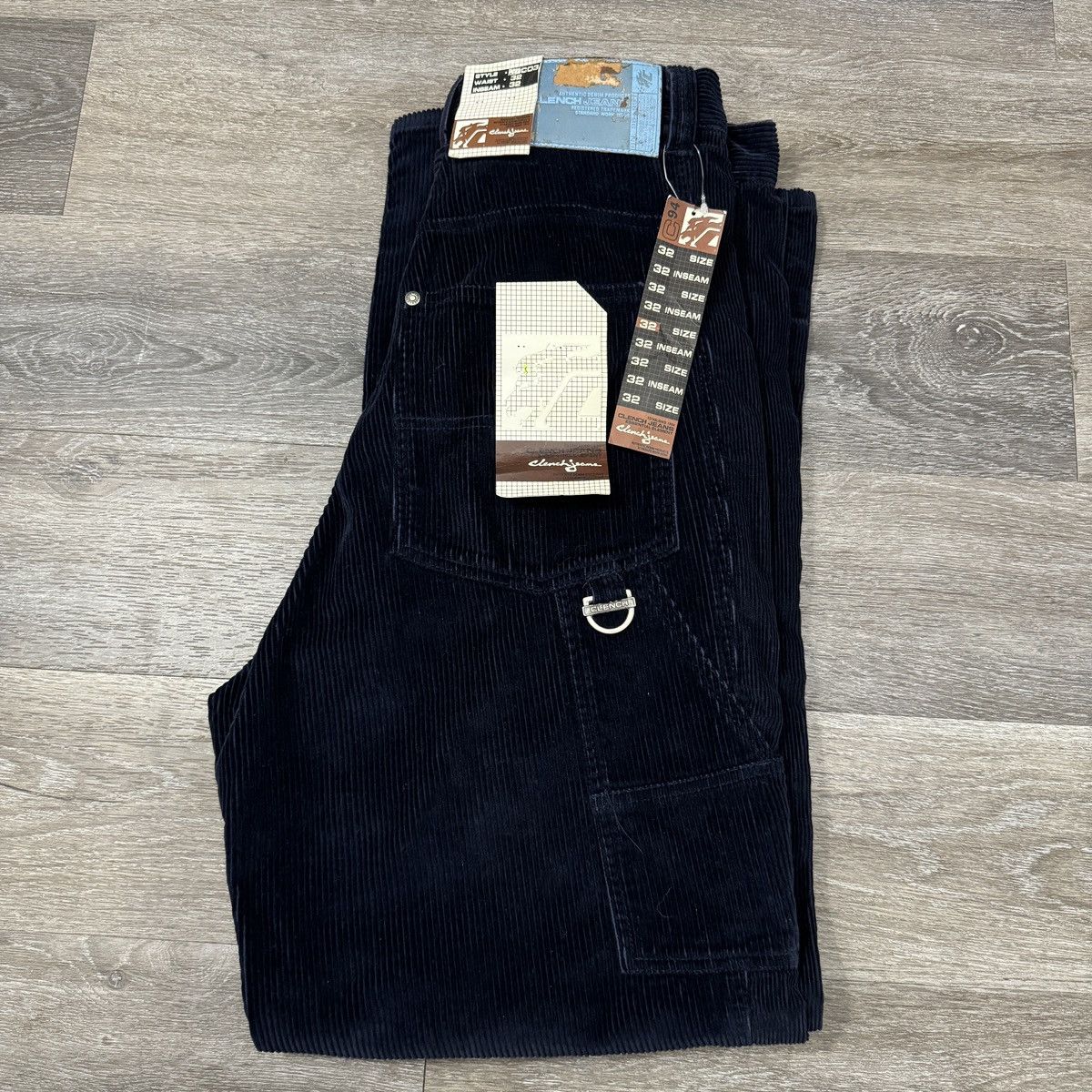 JNCO × Vintage Crazy Vintage y2k Clench thick baggy corduroy carpenter pant Size US 32 / EU 48 - 1 Thumbnail