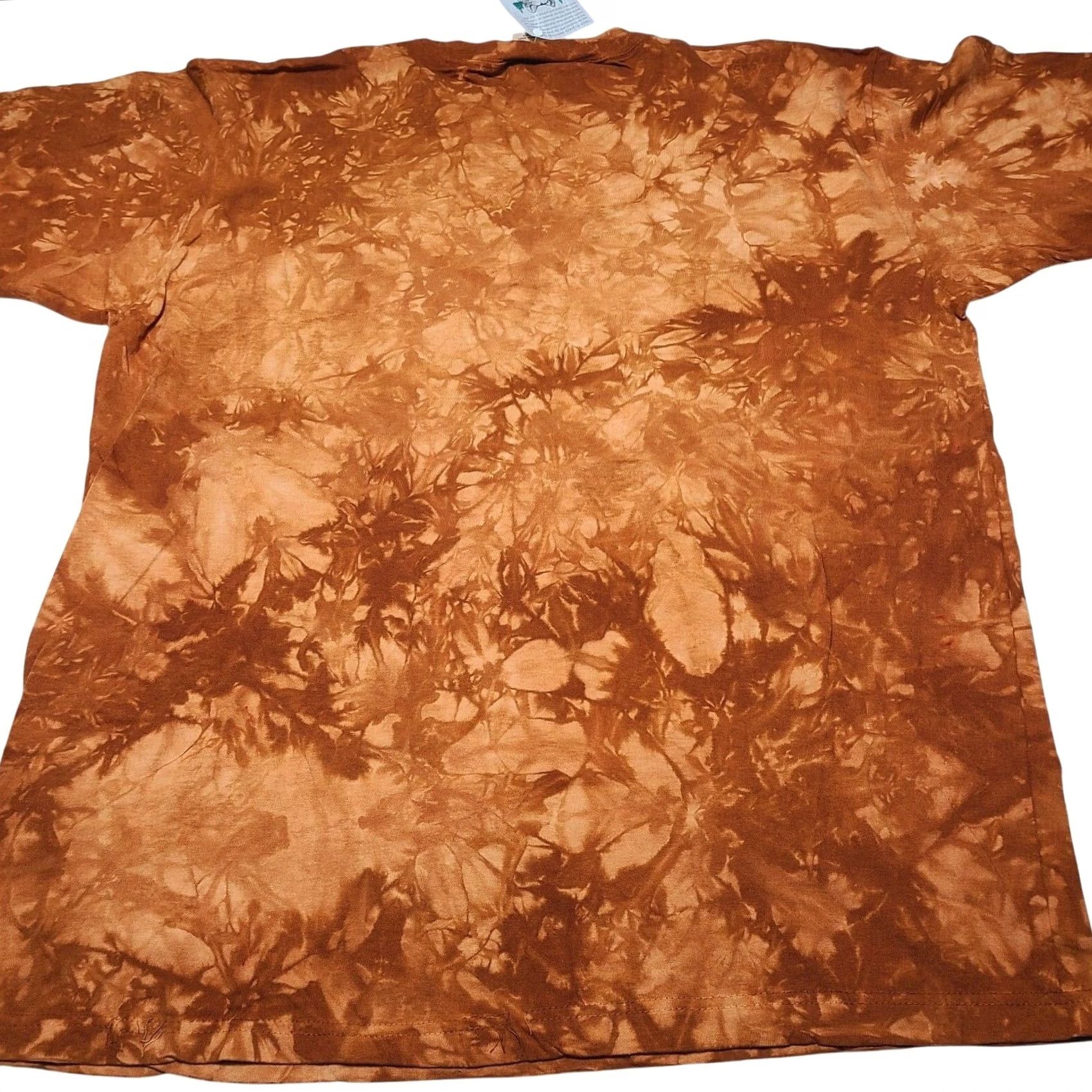 Vintage VINTAGE Back to Earth Eagle Collage T-Shirt XL Orange 90's Size US XL / EU 56 / 4 - 6 Thumbnail