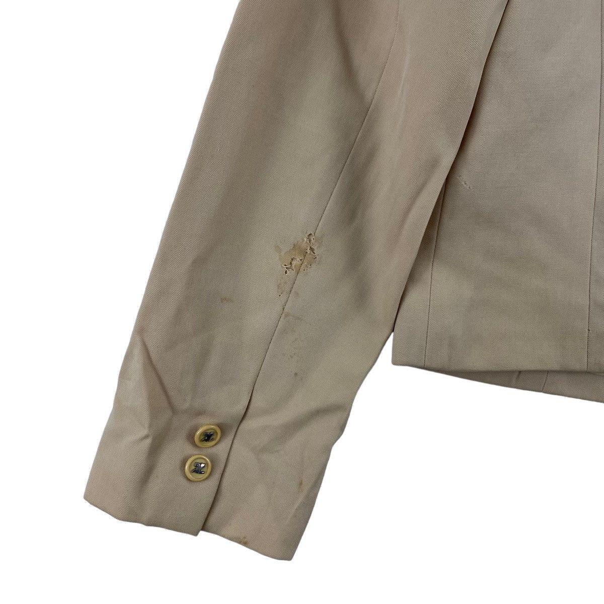 Courreges × Vintage Vintage COURREGES PARIS France Designer Beige Formal Coat Size S / US 4 / IT 40 - 4 Thumbnail
