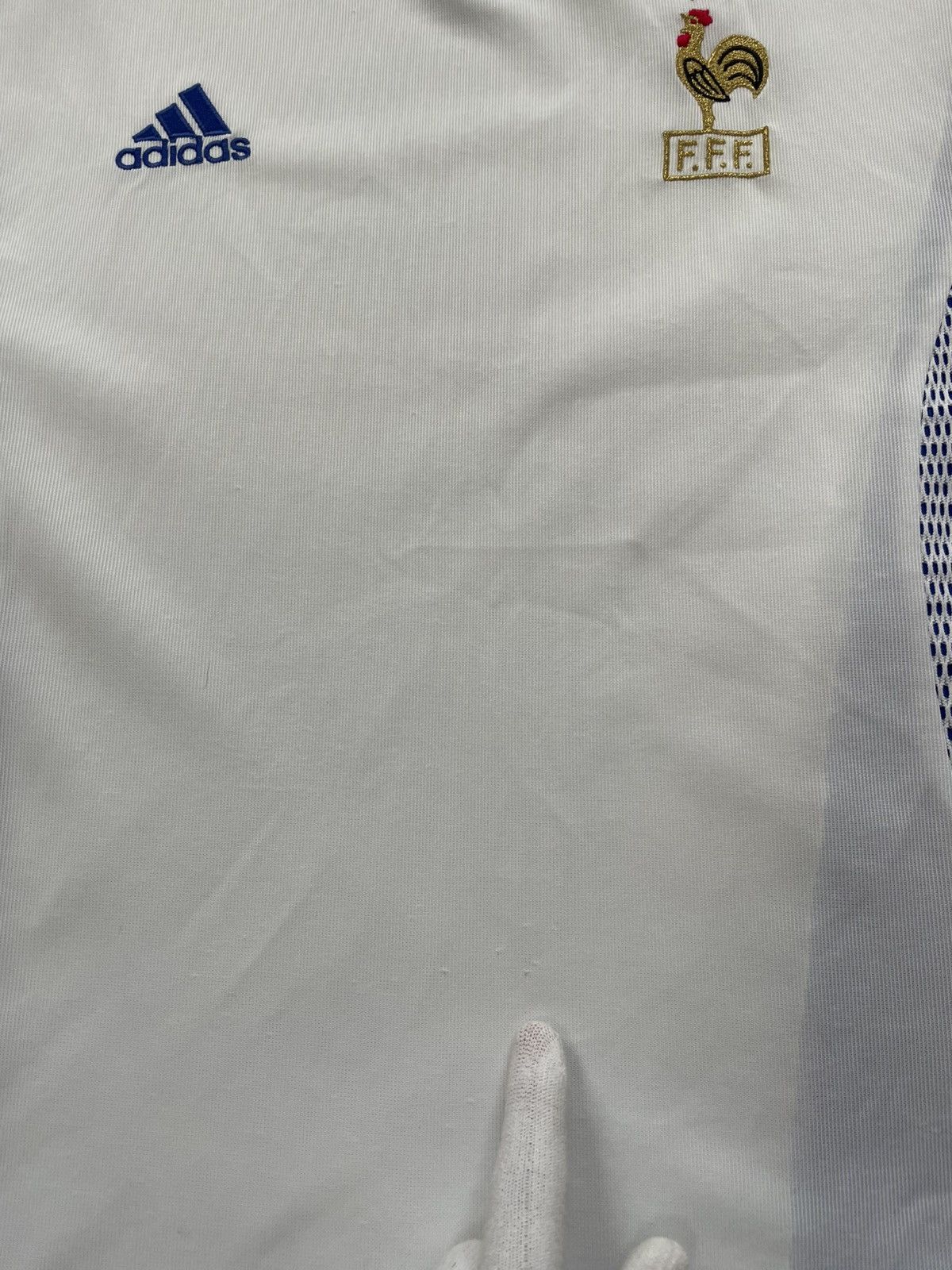 Adidas Adidas France National Team 2002-2004 Away Football Jersey Size US XL / EU 56 / 4 - 9 Thumbnail