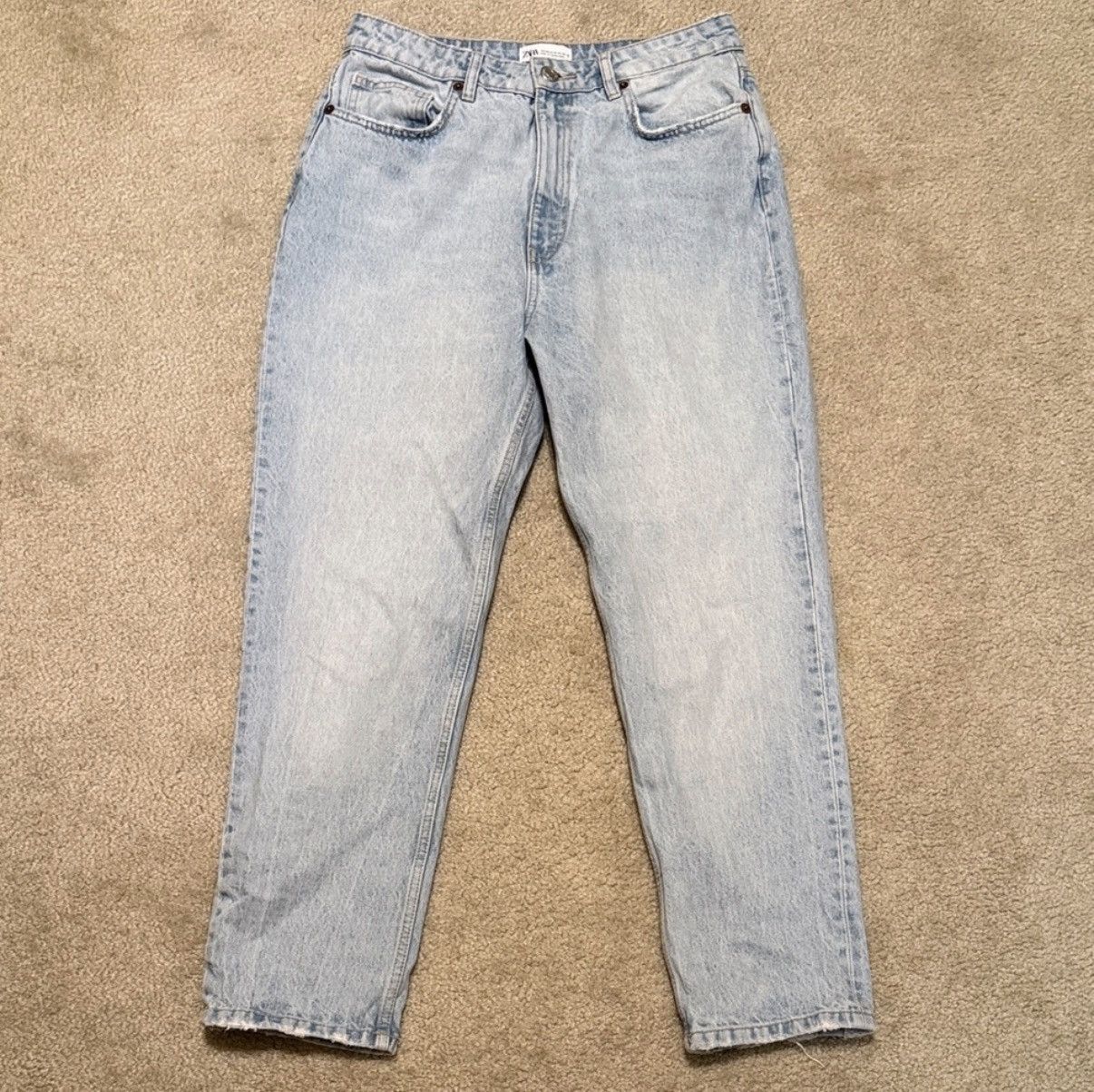 Zara Zara Women’s Light Blue Jeans Size 10 Size 32" / US 10 / IT 46 - 1 Thumbnail
