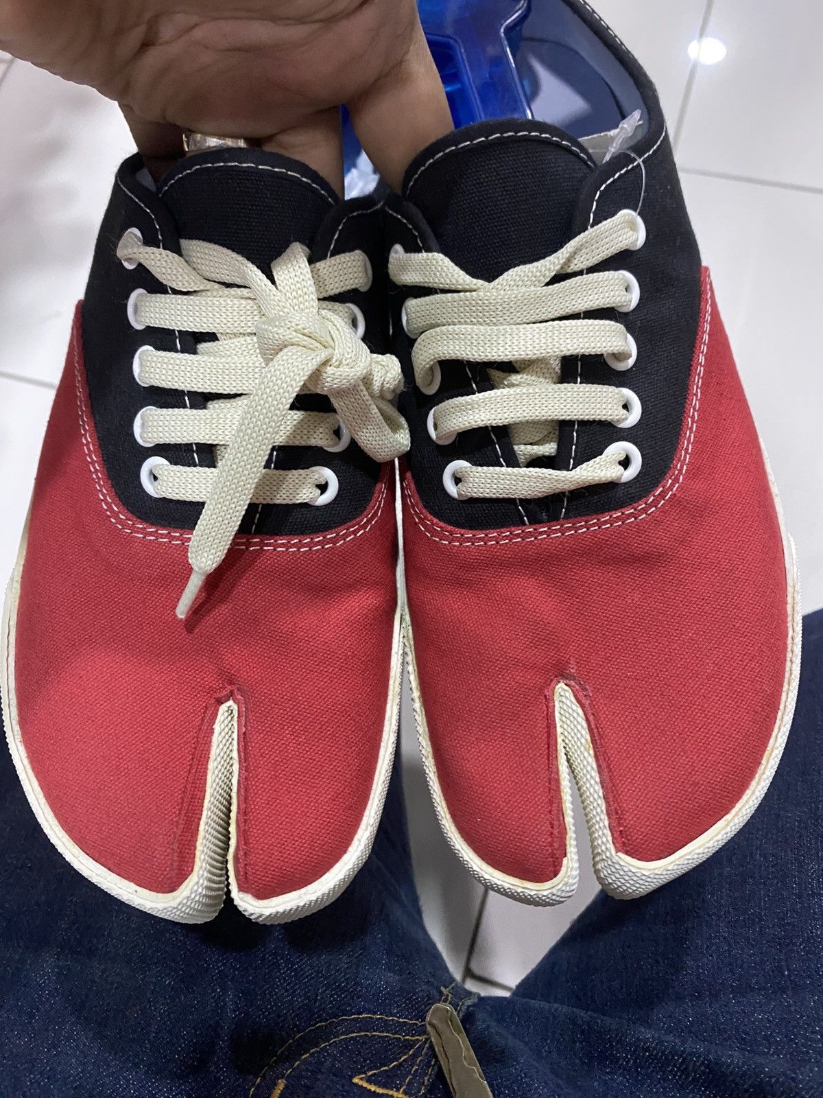 Maison Margiela Maison Margiela tabi Sneaker👟 Size US 7 / EU 40 - 2 Thumbnail