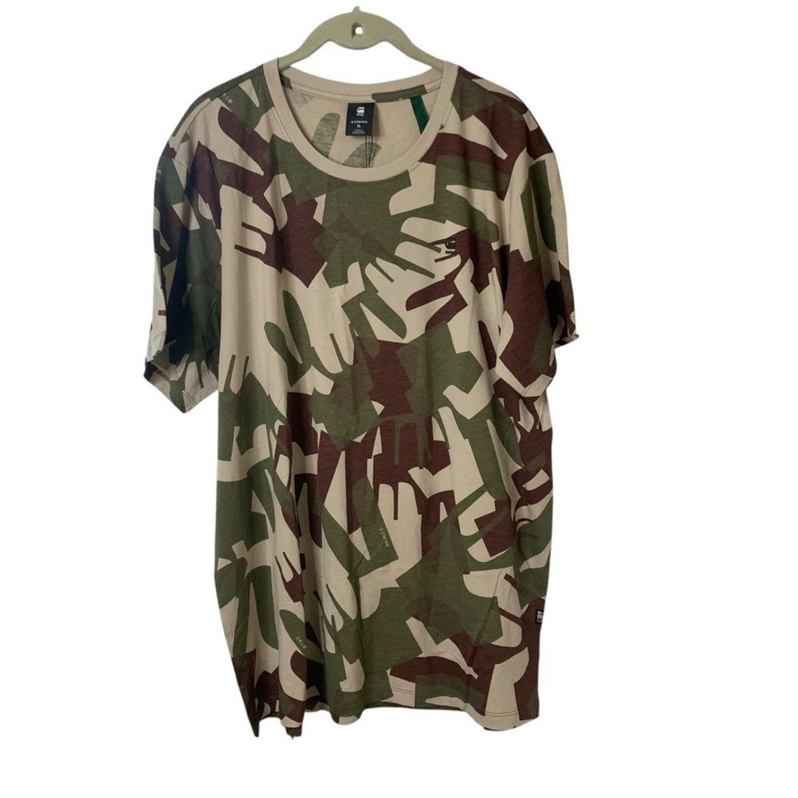 G-Star G-Star Raw Camouflage T-Shirt Men’s Logo Short Sleeve XL Size US XL / EU 56 / 4 - 10 Thumbnail