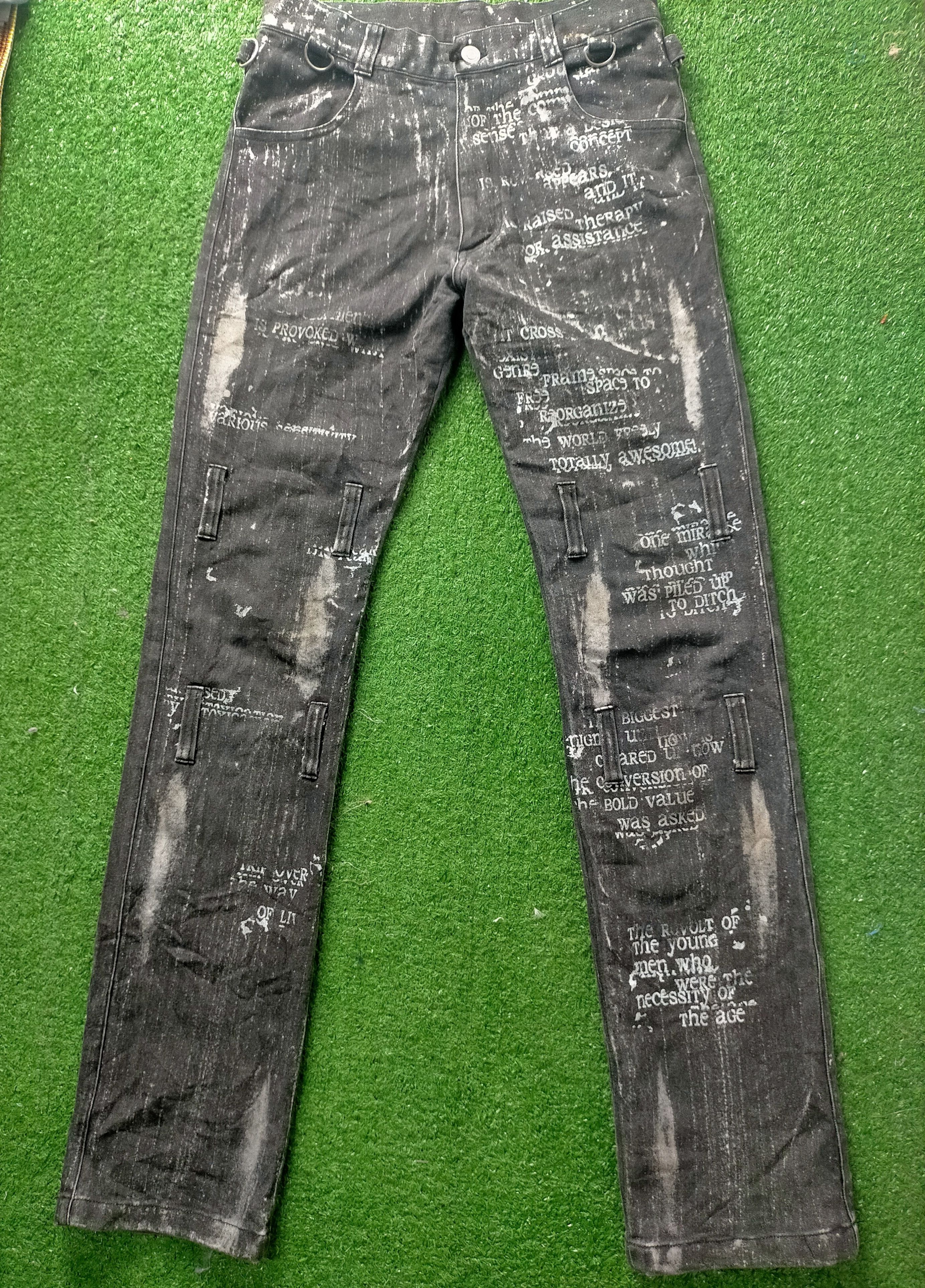 Japanese Brand × Seditionaries Vintage Bernings Sho Punk Hysteric Glamour style Size US 28 / EU 44 - 1 Thumbnail
