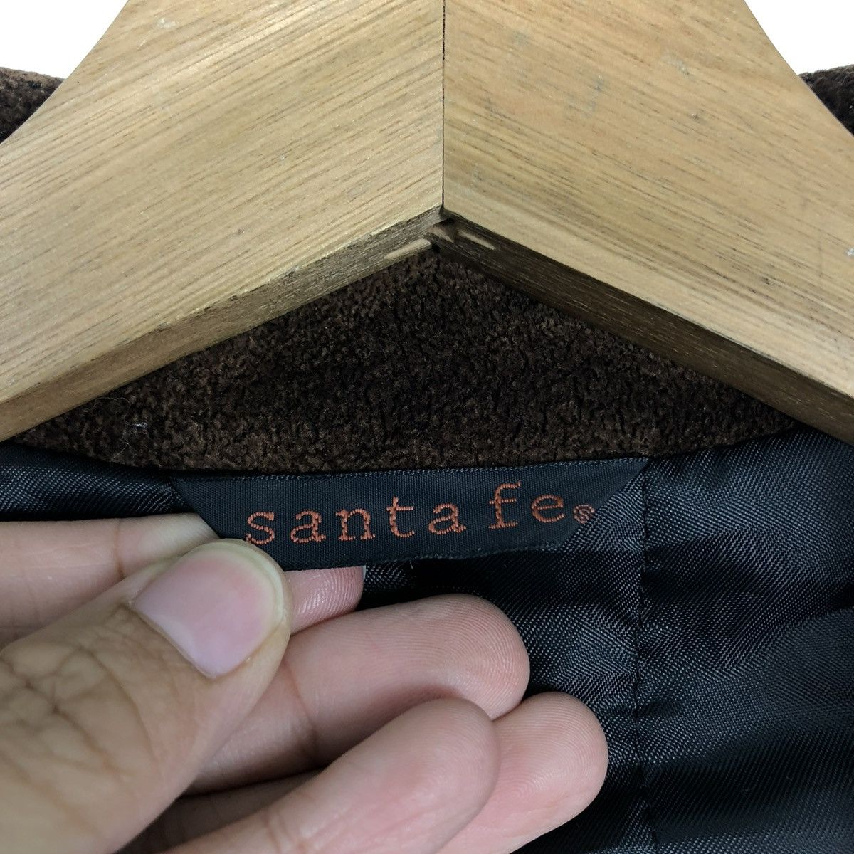 Japanese Brand 🔥VINTAGE BOMBER JACKET BUTTON SANTAFE BIG LOGO Size US L / EU 52-54 / 3 - 18 Thumbnail