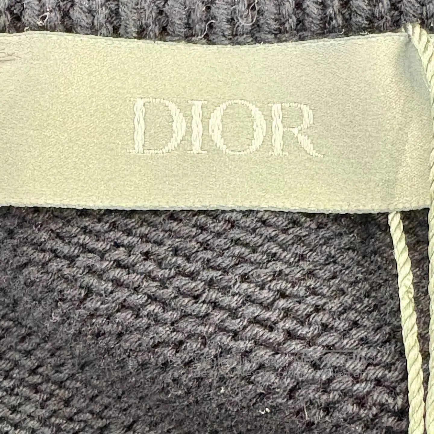 Dior Blue Crew Neck Long Sleeve Sweater. Size US M / EU 48-50 / 2 - 3 Thumbnail