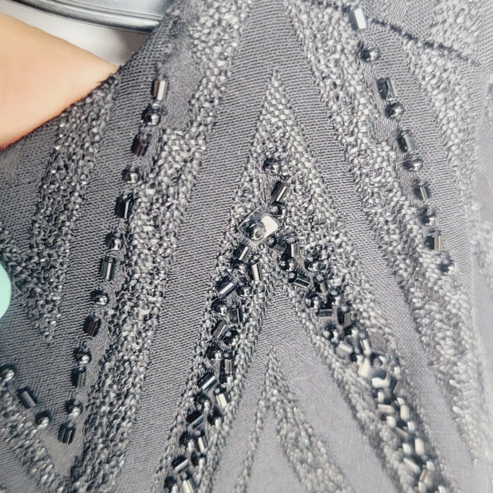 Other Women Vintage Retro Vest Sz 6 Carmen Marc Valvo Top elegant Size M / US 6-8 / IT 42-44 - 7 Thumbnail