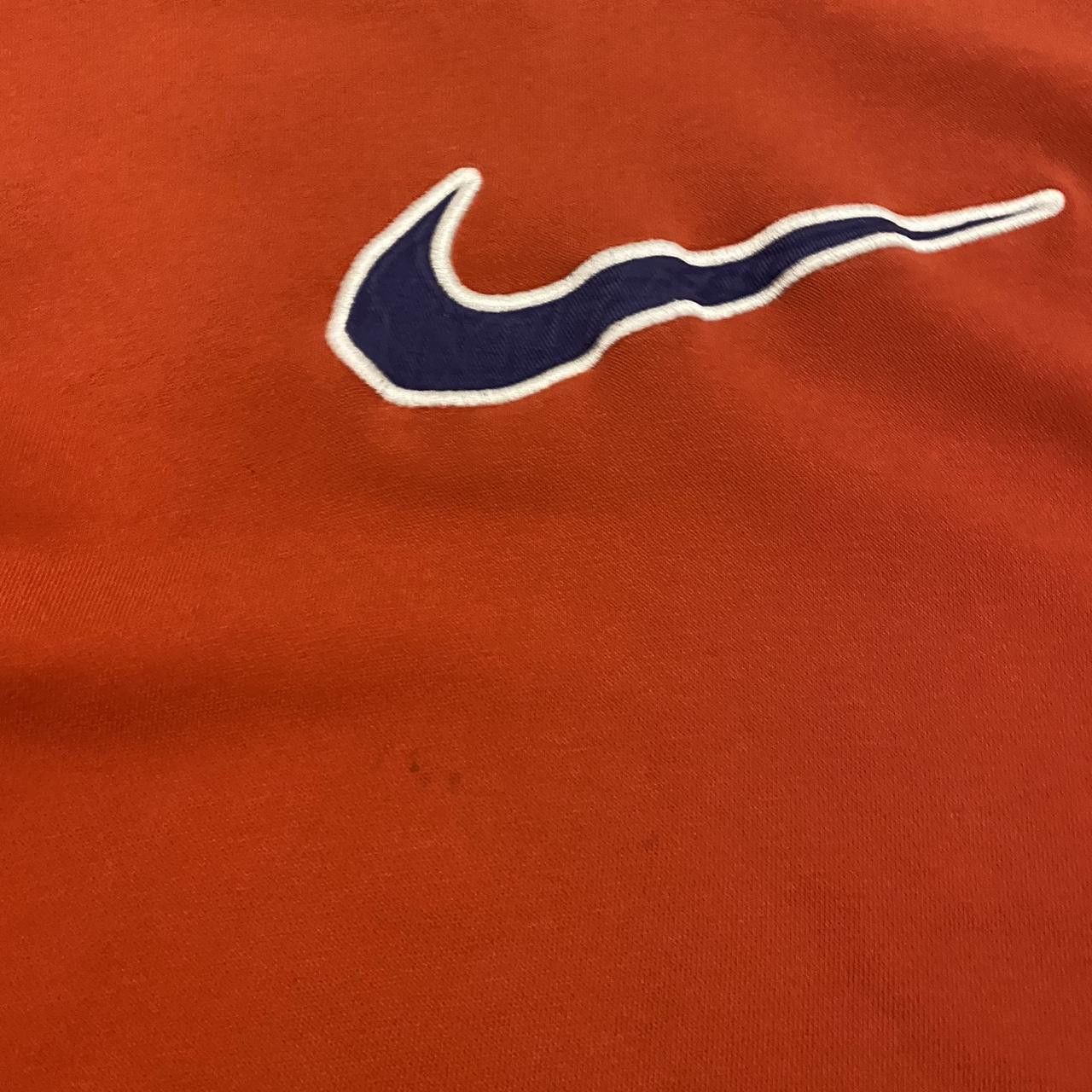 Nike vintage 90s Boxy Nike red and navy sweatshirt Size US S / EU 44-46 / 1 - 8 Thumbnail