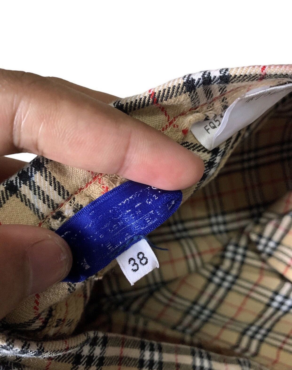 Burberry Vintage Burberry Nova Check Flared Pants Size US 28 / EU 44 - 8 Thumbnail