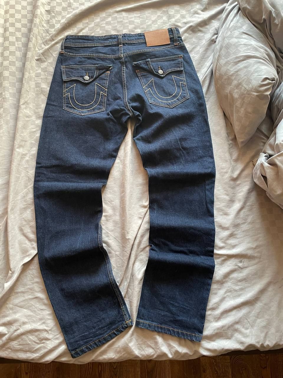 True Religion Vintage True Religion Jeans Slim Baggy Avant Garde Y2K Japan Size US 34 / EU 50 - 1 Thumbnail