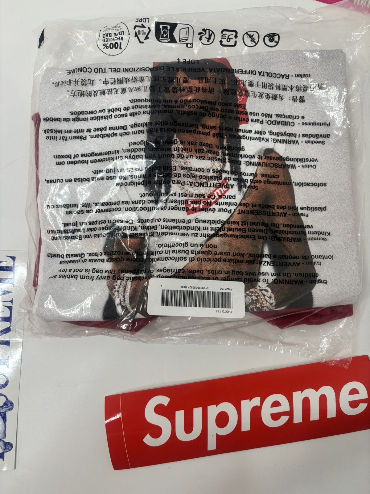 Supreme Supreme Playboi Carti Tee Red Size Large Size US L / EU 52-54 / 3 - 6 Thumbnail
