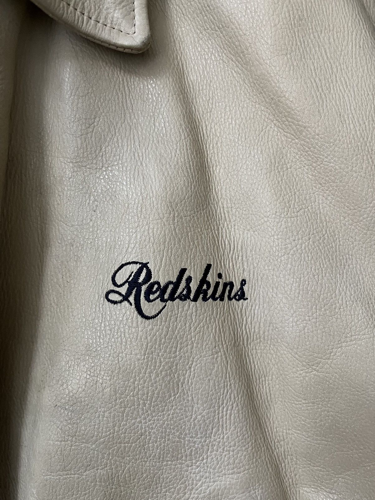 NFL Redskins vintage leather jacket Size US L / EU 52-54 / 3 - 3 Thumbnail