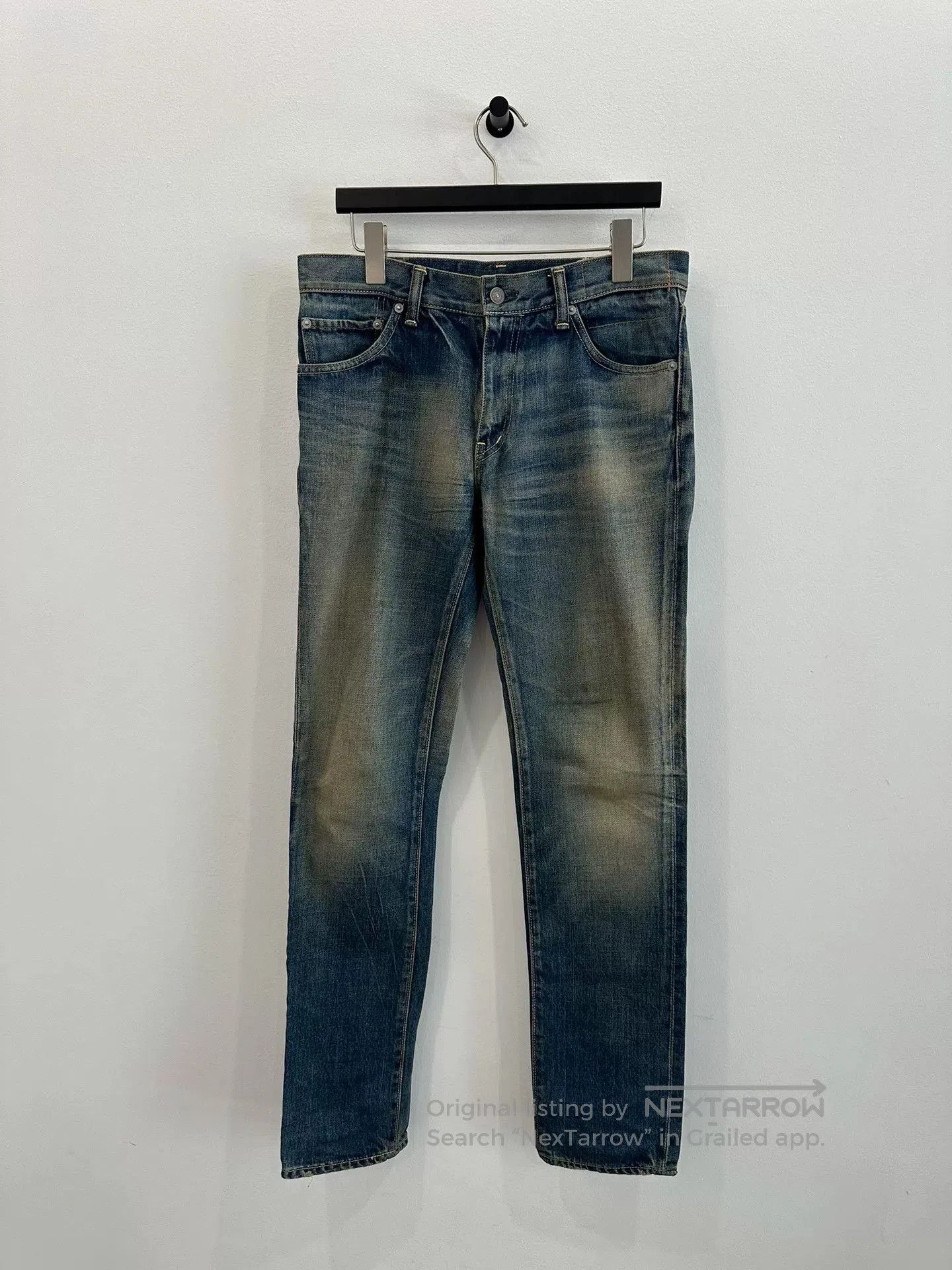 Visvim Visvim Vintage Washed Distressed Blue Men's Jeans W32. Size US 32 / EU 48 - 1 Thumbnail