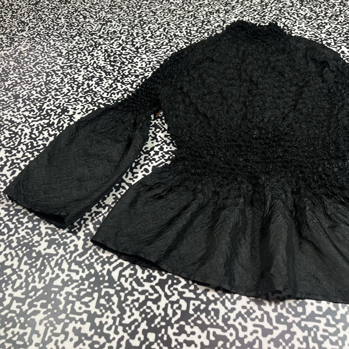 Japanese Brand Vintage Y2K Shibori Japanese Pleats Issey Style Blouses Size L / US 10 / IT 46 - 11 Thumbnail