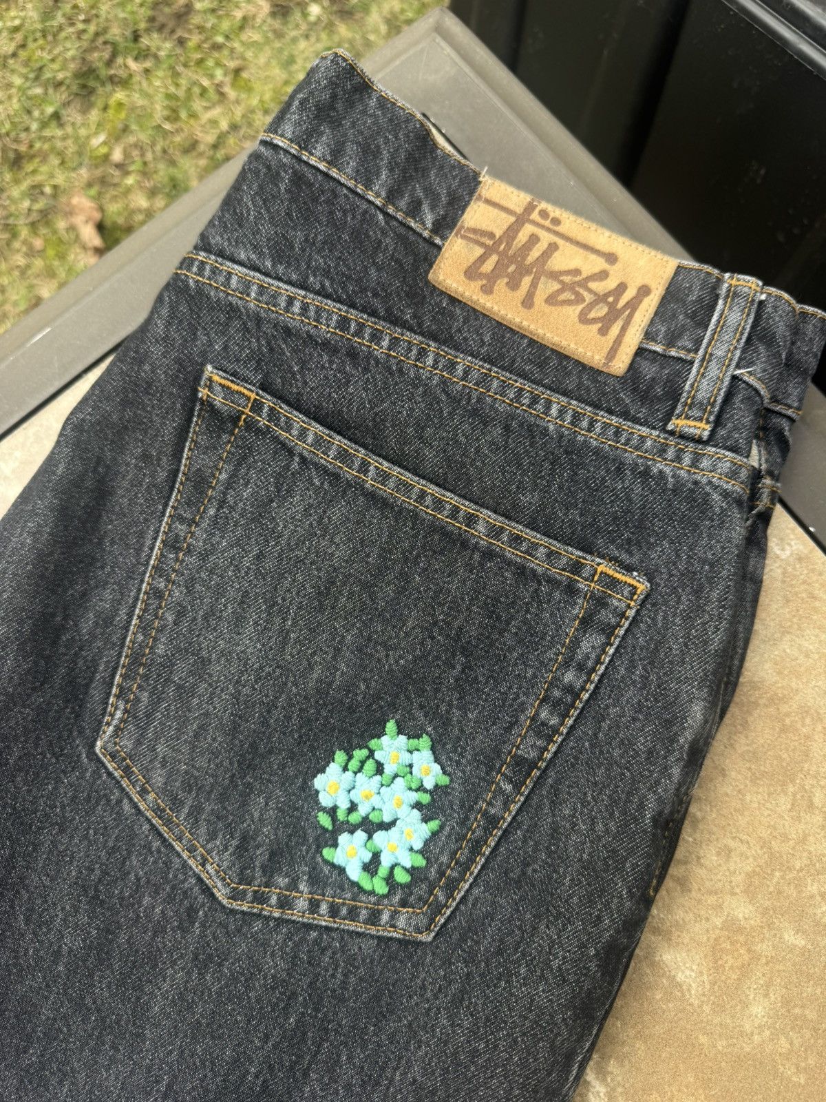 Stussy Stussy "Big Ol" Jeans Size US 32 / EU 48 - 4 Thumbnail