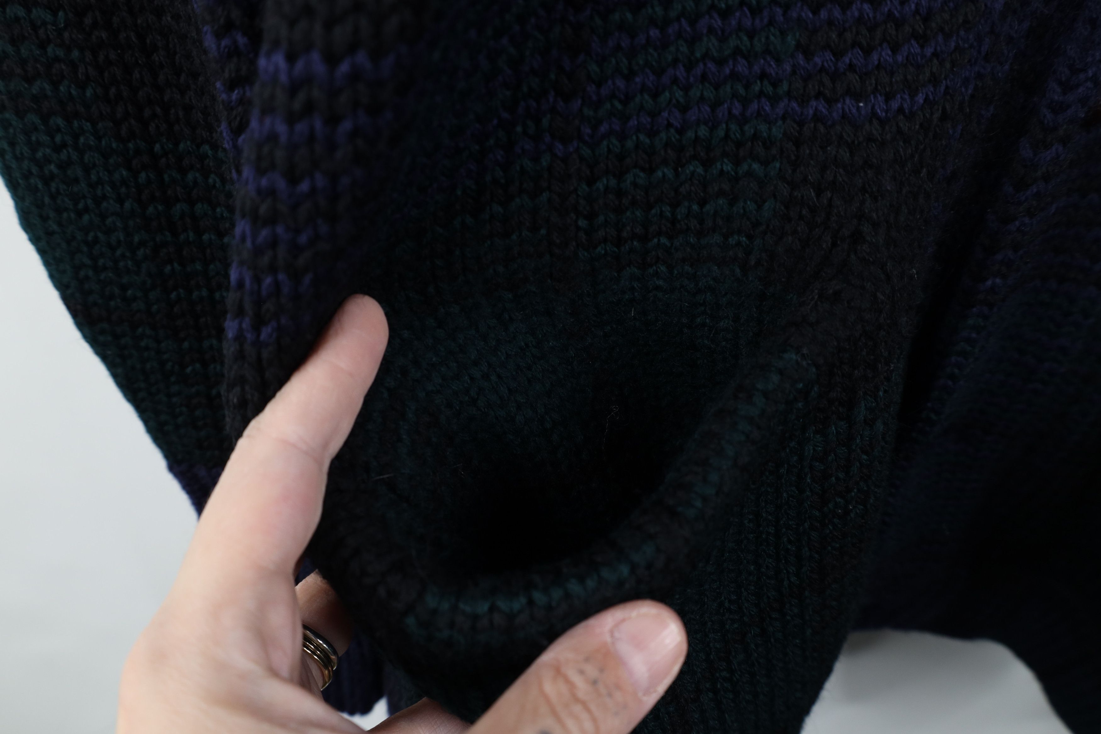 Ralph Lauren Vintage 90s Ralph Lauren Wool Knit Shawl Cardigan Sweater Size US L / EU 52-54 / 3 - 8 Thumbnail