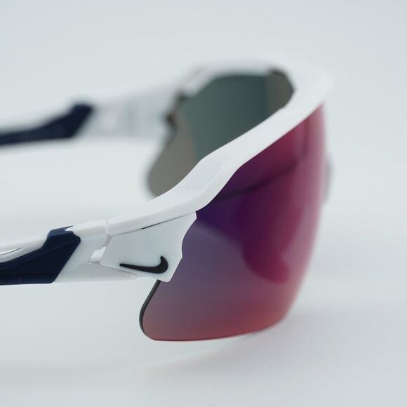Nike NIKE FLYFREE SHIELD 101 Sunglasses White Shield Frame Size ONE SIZE - 6 Thumbnail