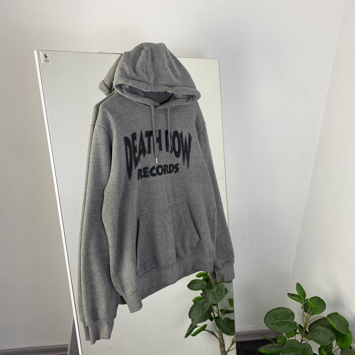DEATH ROW RECORDS VINTAGE HOODIE BOXY FIT