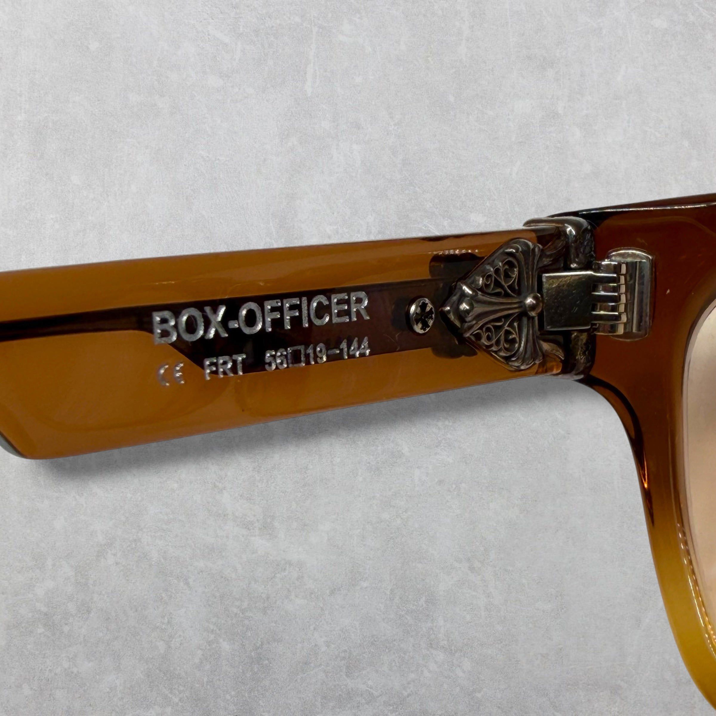 Chrome Hearts Chrome Hearts Box Officer Frost Sunglasses Size ONE SIZE - 6 Thumbnail