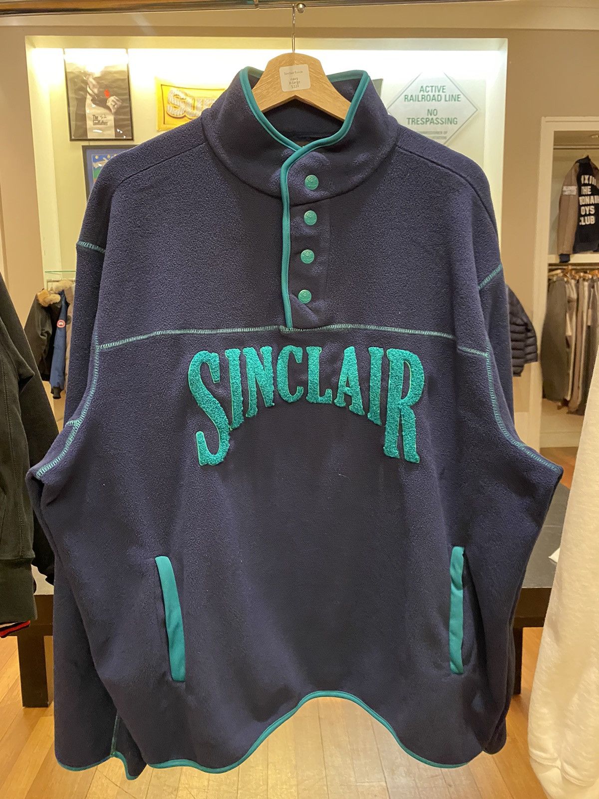 image of Sinclair Global Sinclair Fleece XL in Navy, Men's