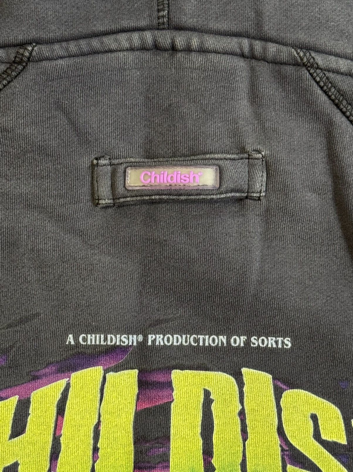 Vintage 🔷Rare Limited Childish "The Cave Dweller" Distressed Hoodie🔷 Size US M / EU 48-50 / 2 - 10 Thumbnail