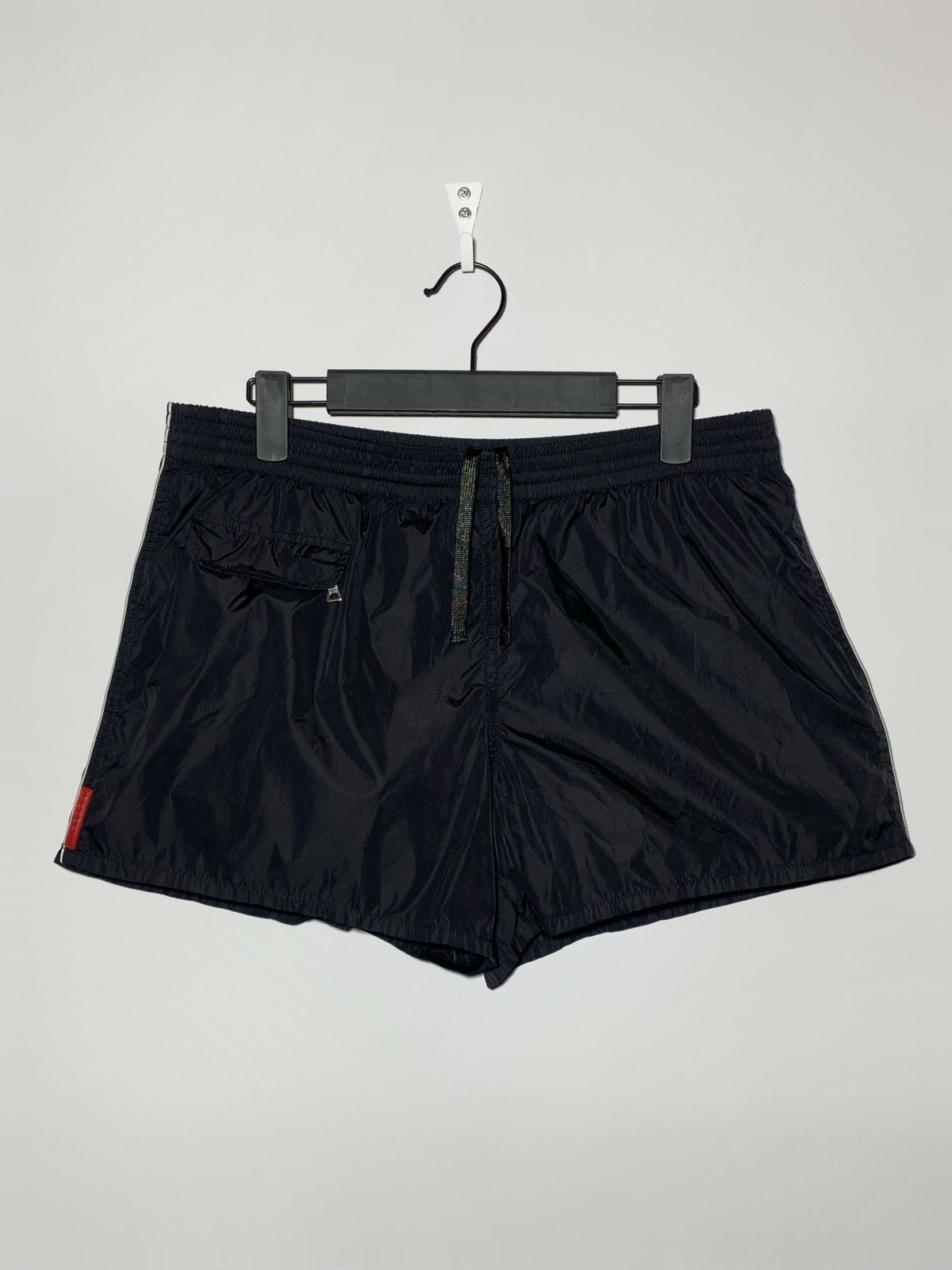 Prada Prada Red Tab S/S 2007 Women’s Nylon Shorts Size 36" / US 14 / IT 50 - 2 Thumbnail