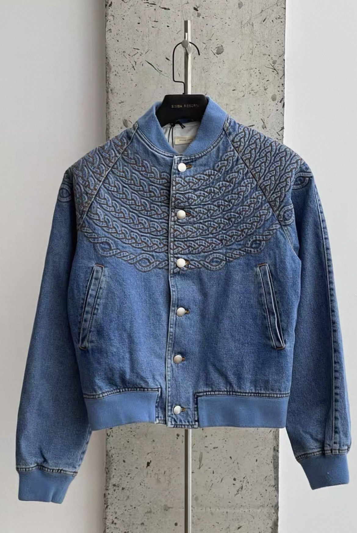Other Stefan Cooke runway denim bomber Size US S / EU 44-46 / 1 - 1 Thumbnail