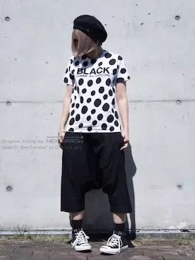 Comme des Garcons Comme Des Garcons Polka Dot Black Trendy Top Size S / US 4 / IT 40 - 1 Thumbnail