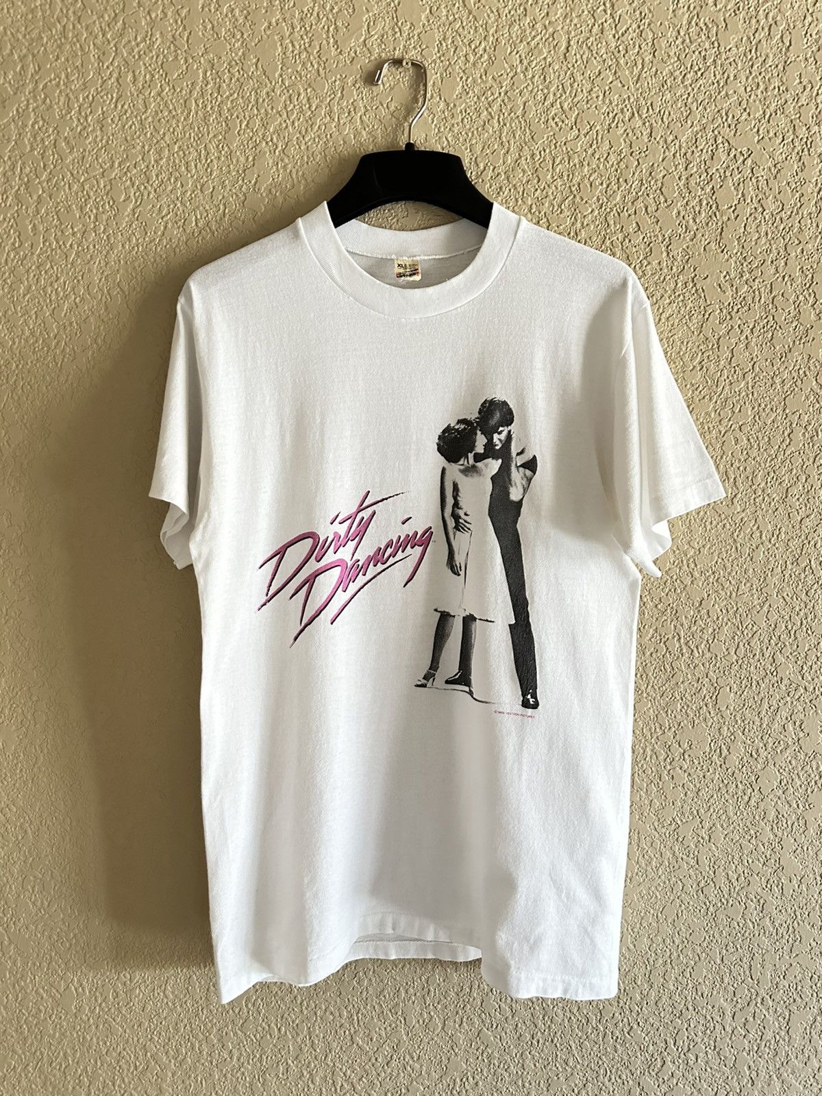 Vintage Vintage Dirty Dancing Movie Promo Shirt 1988 Size XL Size US XL / EU 56 / 4 - 1 Thumbnail