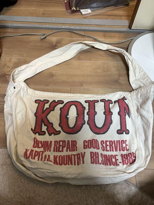 Kapital OUNTRY FACTORY Newspaper Bag | Grailed