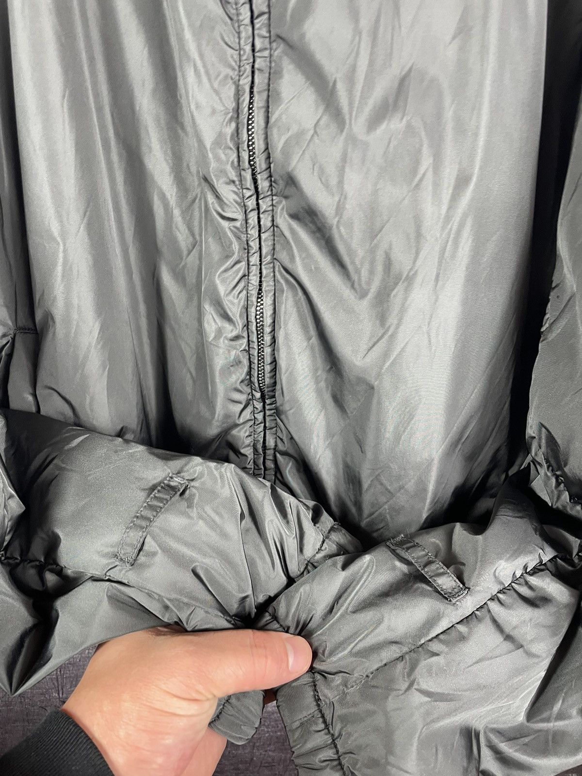 Prada Vintage Prada Black Tab Nylon Bomber Jacket 00’s Size US L / EU 52-54 / 3 - 9 Thumbnail