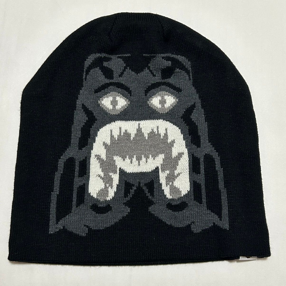Pre-owned Bape Tiger Knit Cap In Black